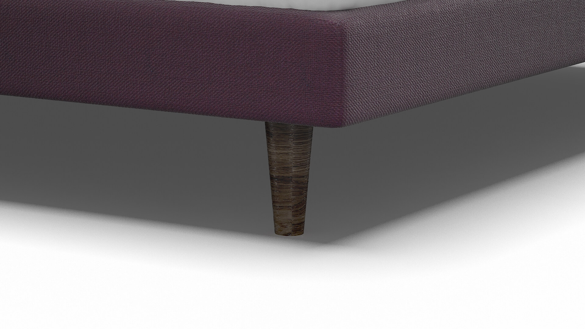 Jolie Bella Aubergine Bed Leg