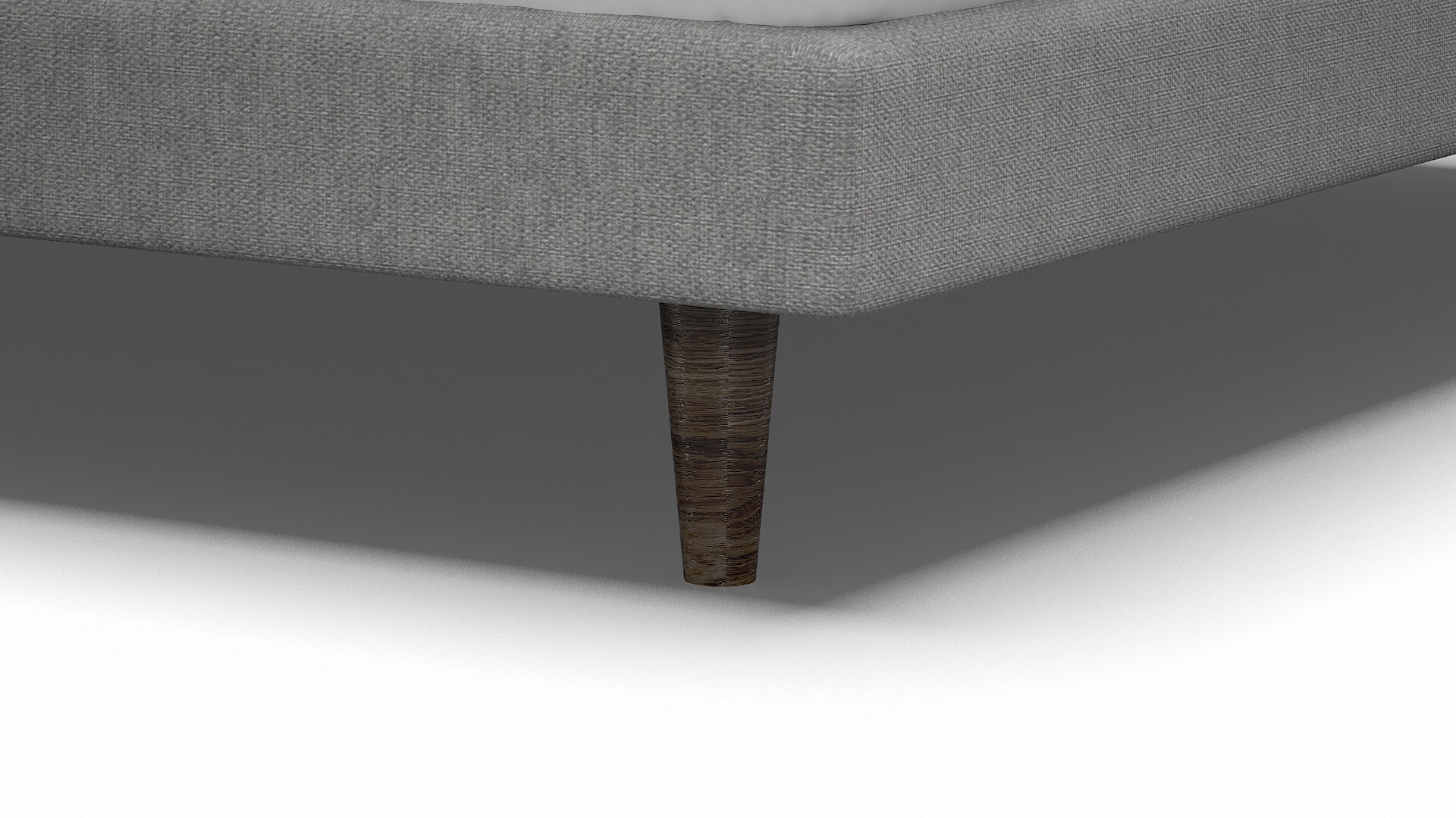 Jolie Bungalow Graphite Bed Leg