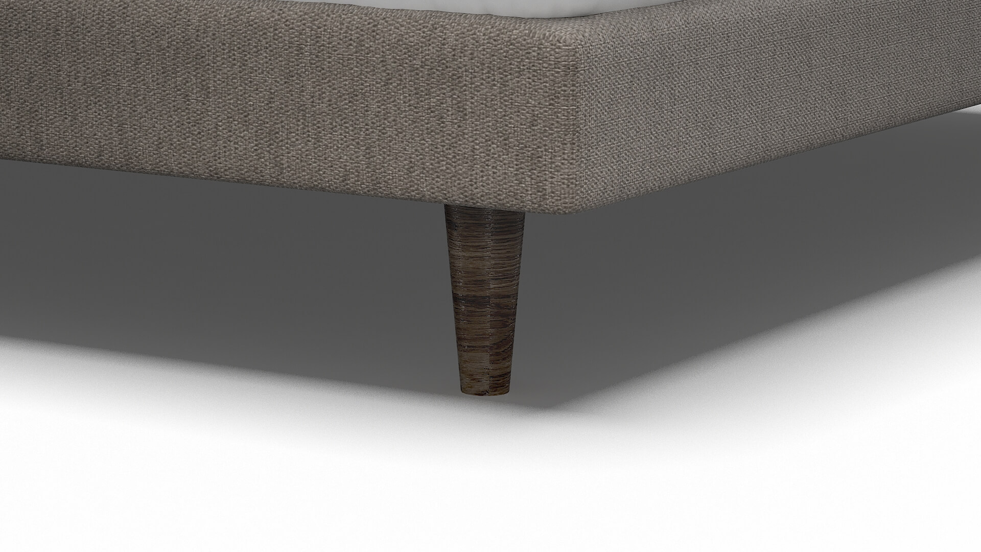 Jolie Cosmo Taupe Bed Leg