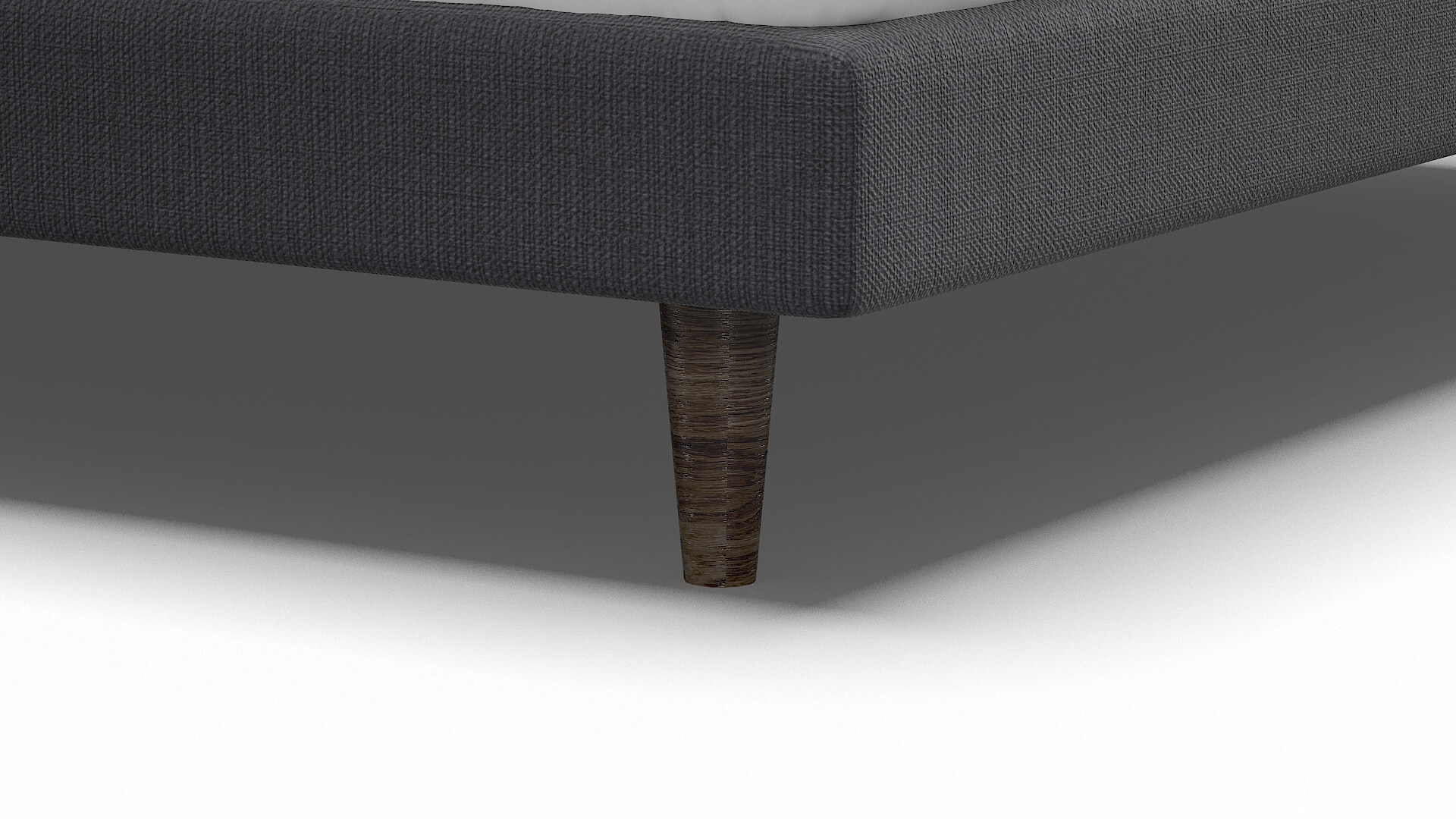 Jolie Parker Charcoal Bed Leg