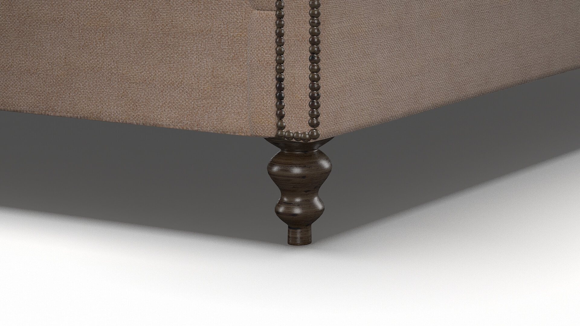 Kaila Bella Pewter Bed Leg