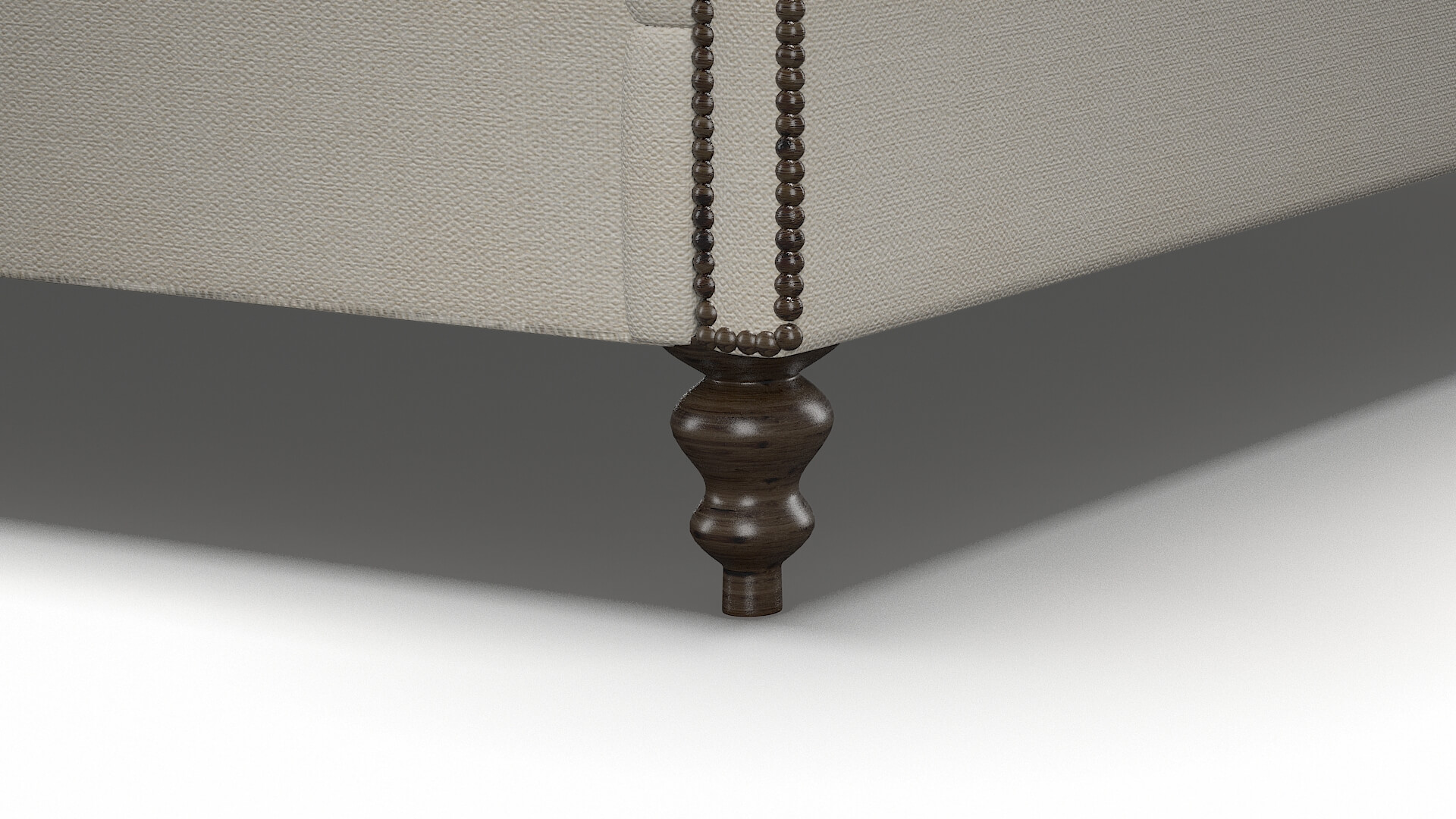 Kaila Bungalow Ivory Bed Leg