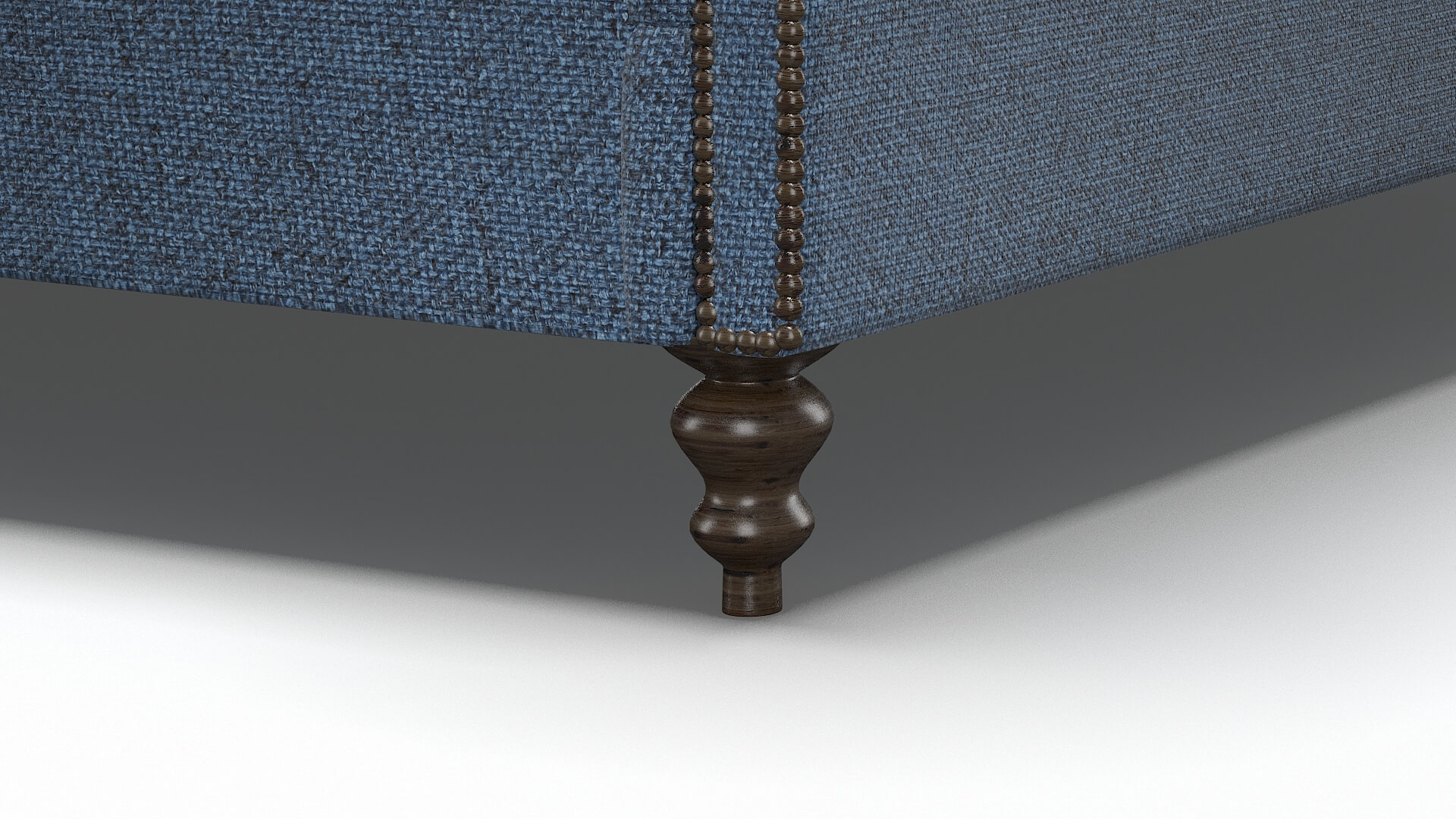 Kaila Derby Navy Bed Leg