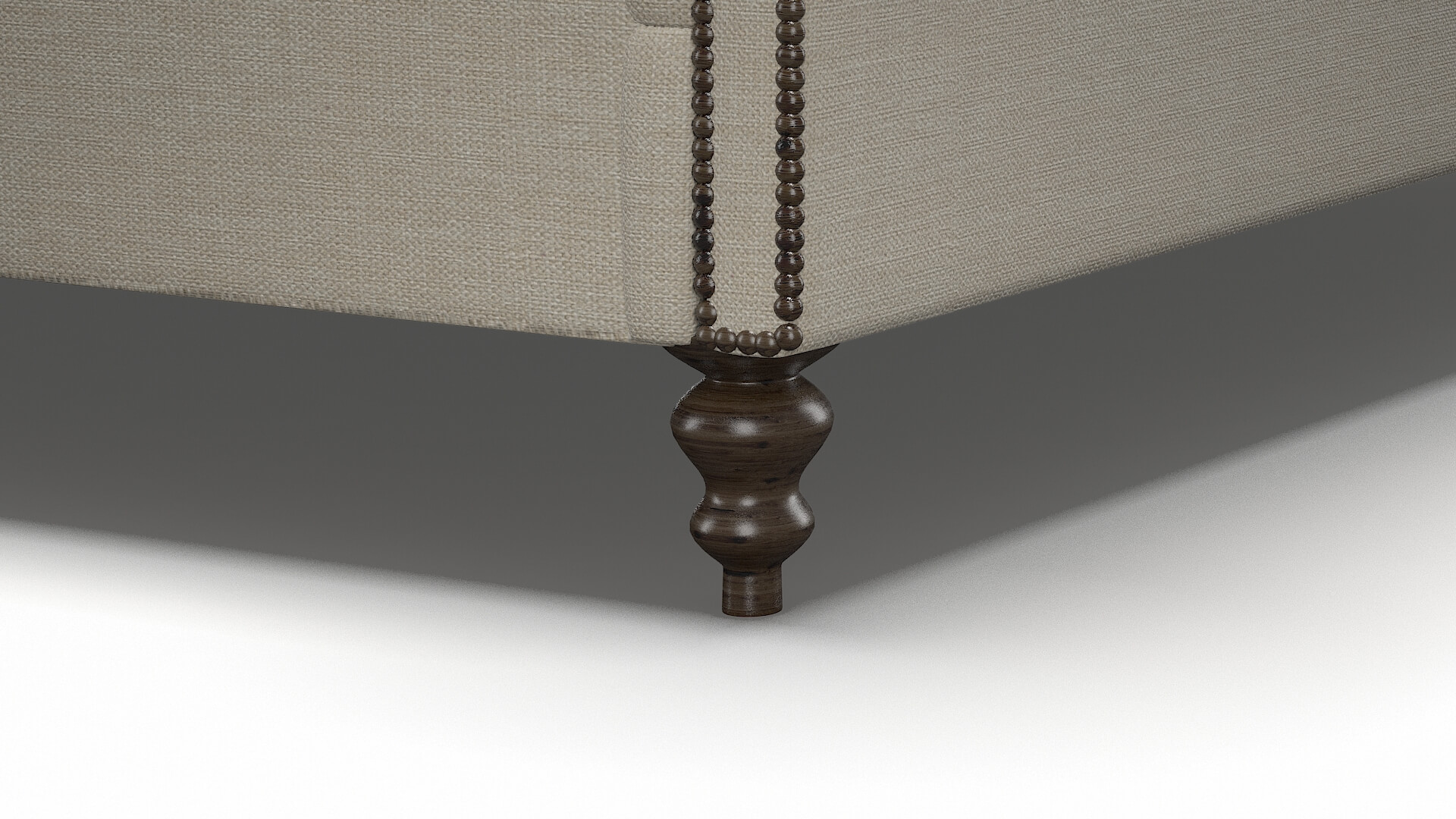 Kaila Keylargo Almond Bed Leg