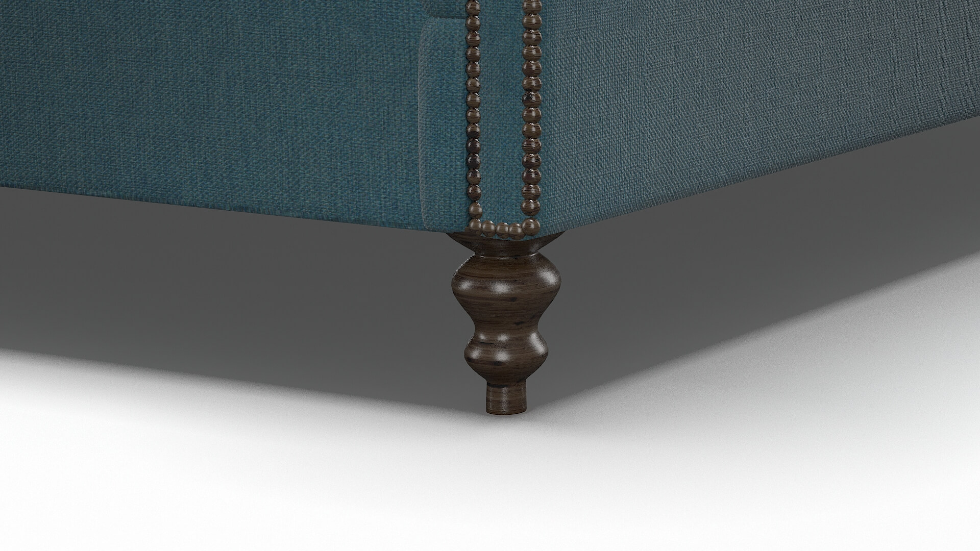 Kaila Merit Peacock Bed Leg