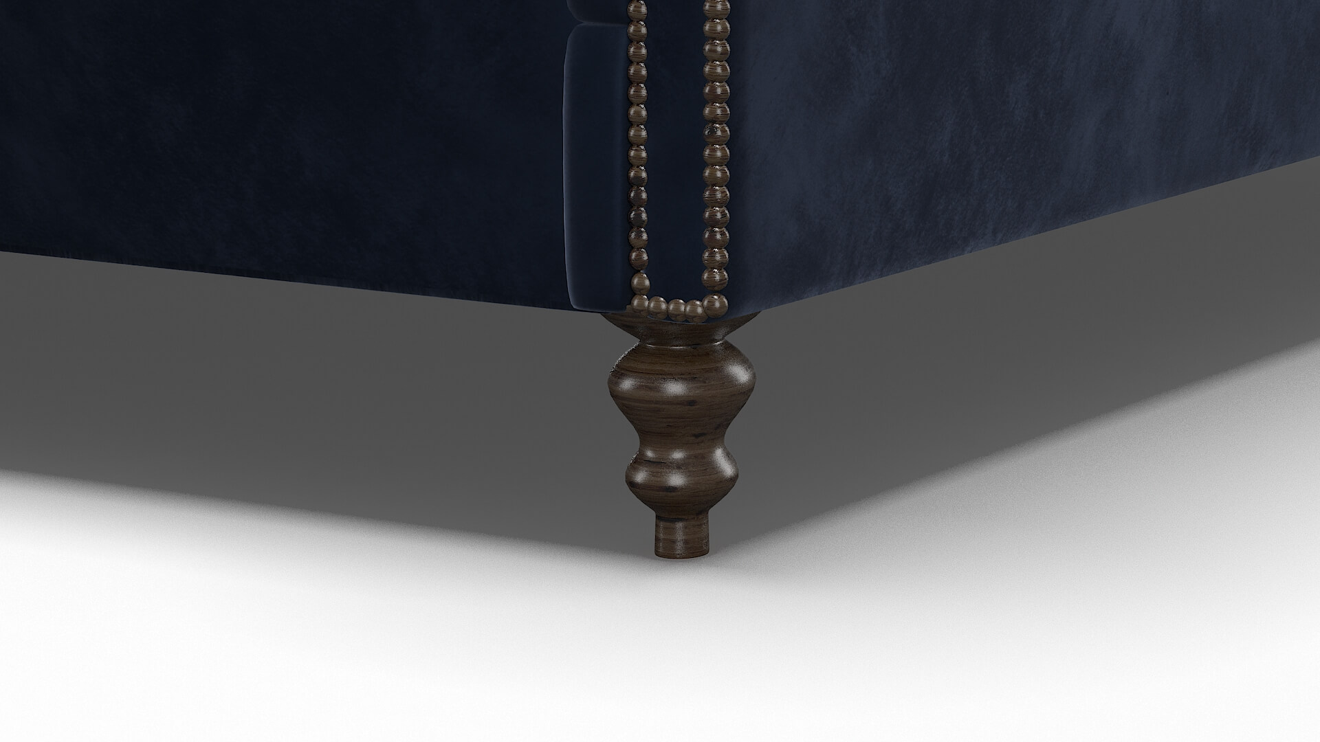 Kaila Royale Cobalt Bed Leg