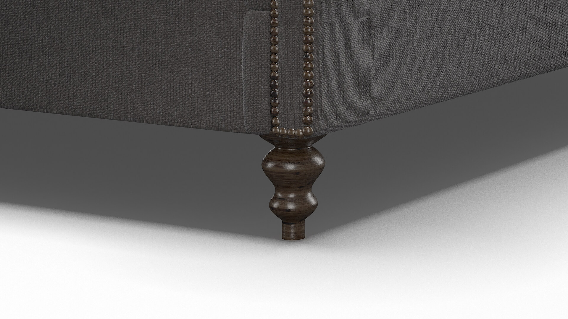 Kaila Sasha Grey Bed Leg