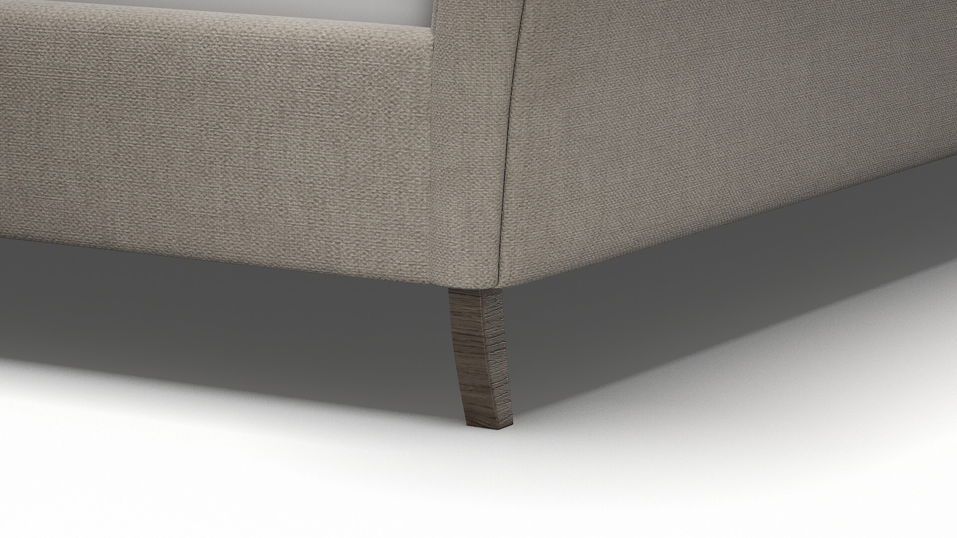 Maja Derby Linen Bed Leg