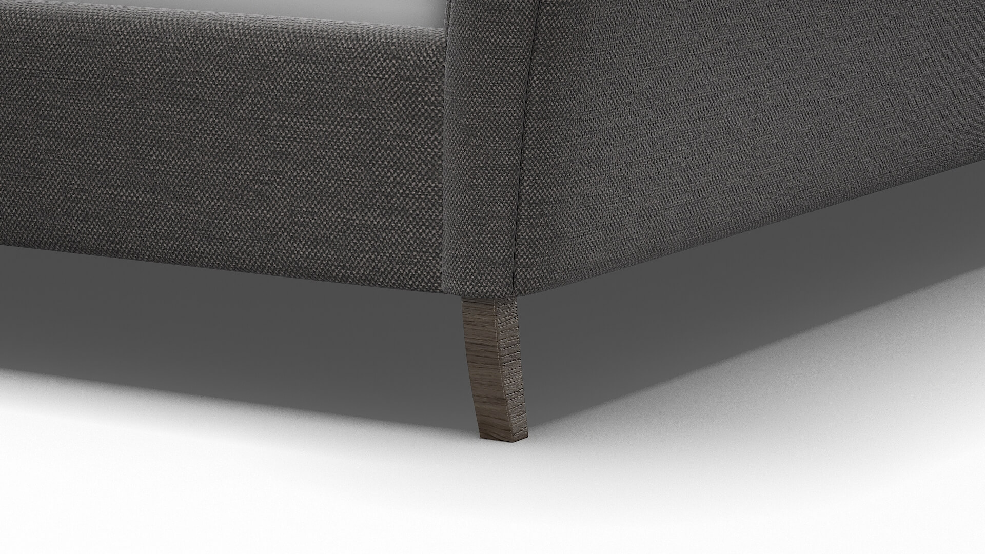 Maja Oscar Charcoal Bed Leg