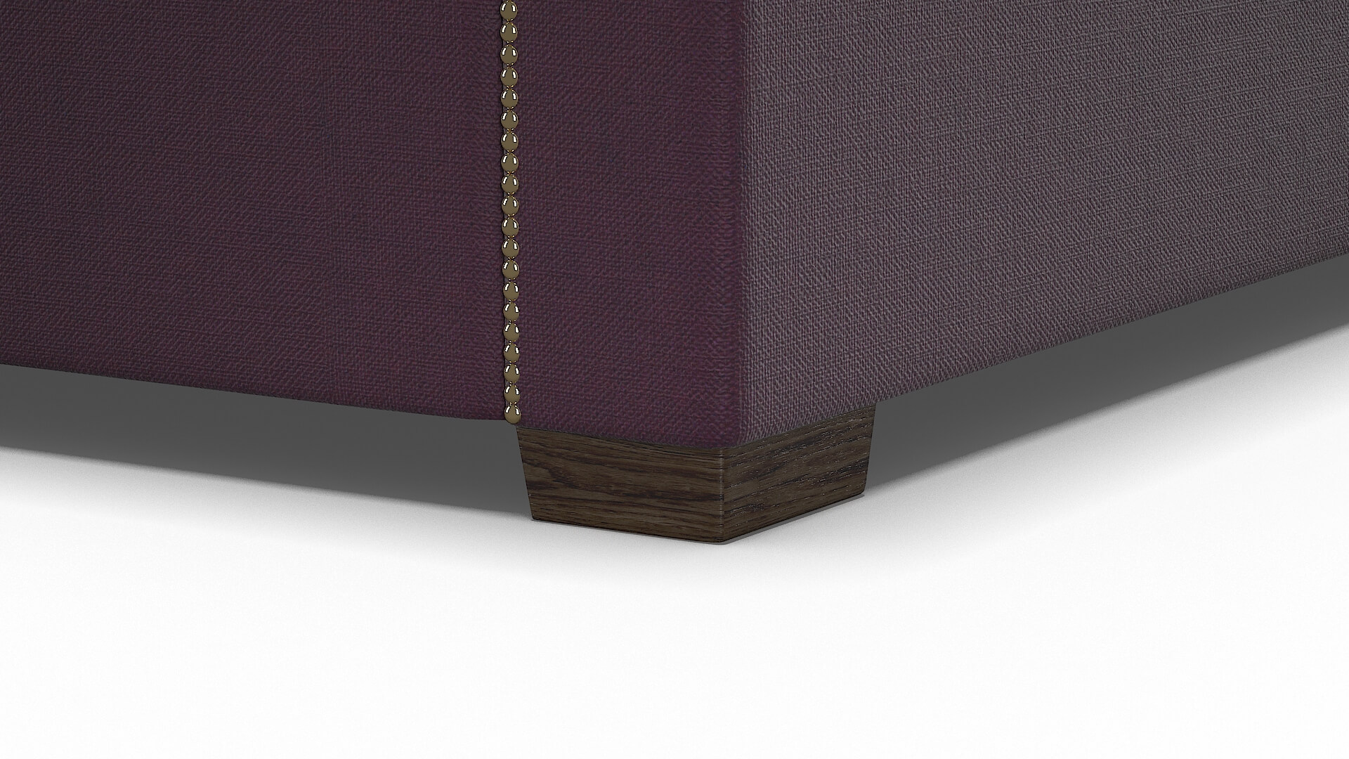 Maya Bella Aubergine Bed Leg