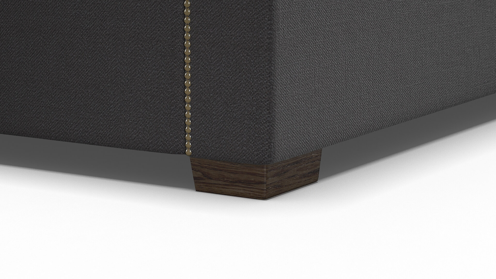 Maya Catalina Charcoal Bed Leg