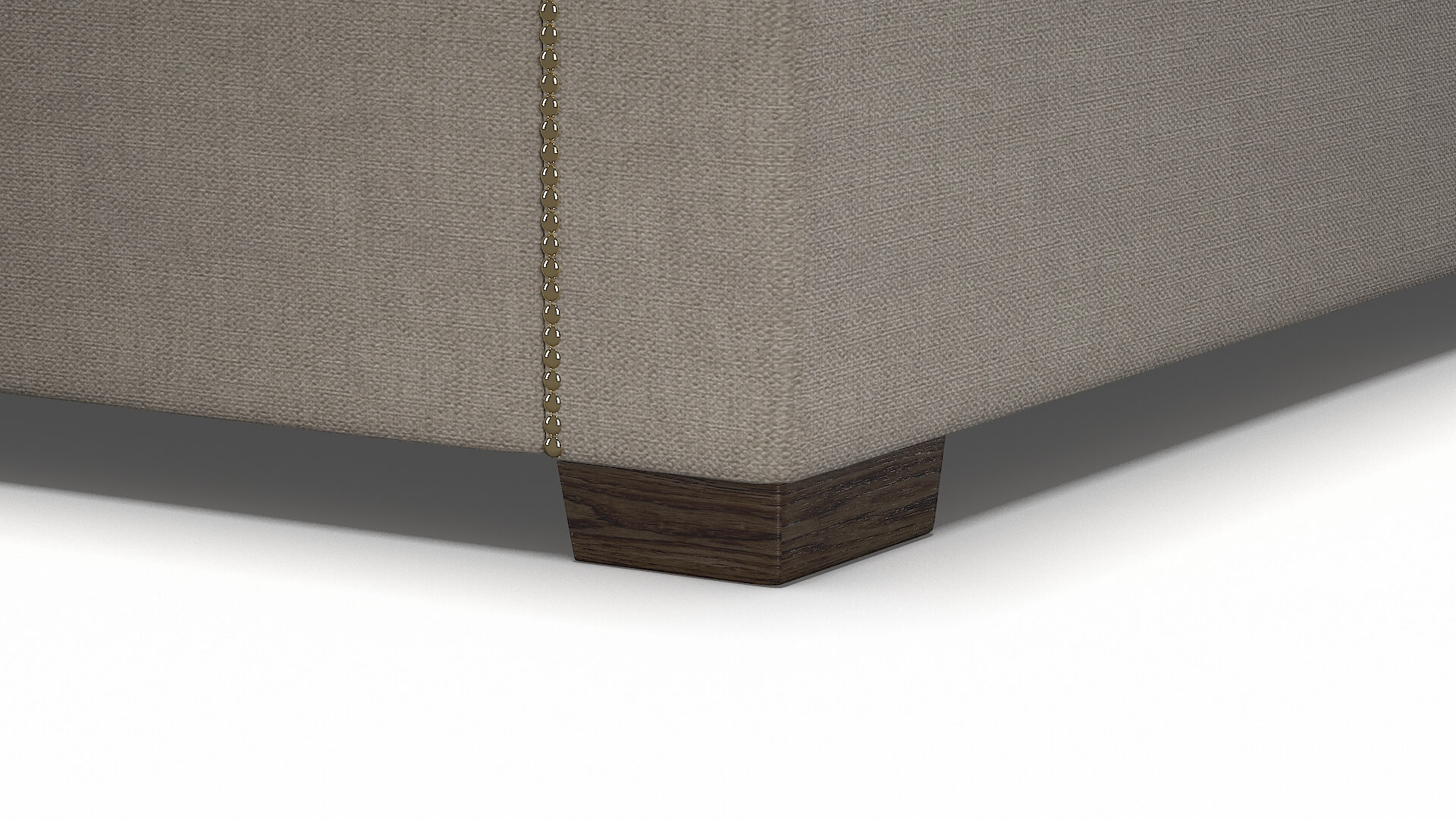 Maya Derby Linen Bed Leg