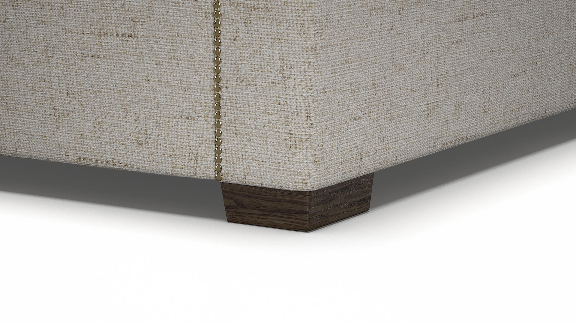 Maya Derby Taupe Bed Leg