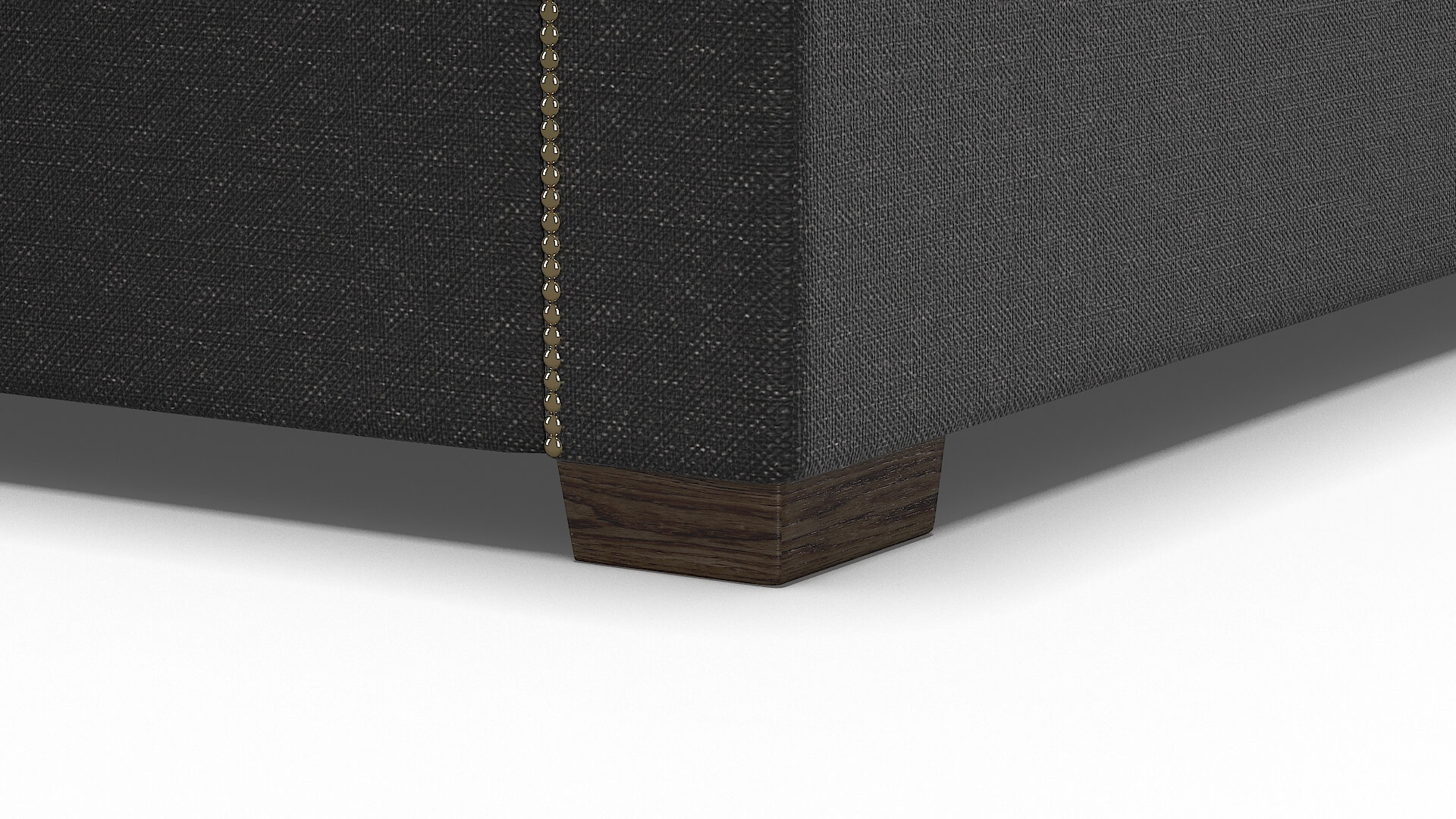 Maya Phoenix Charcoal Bed Leg