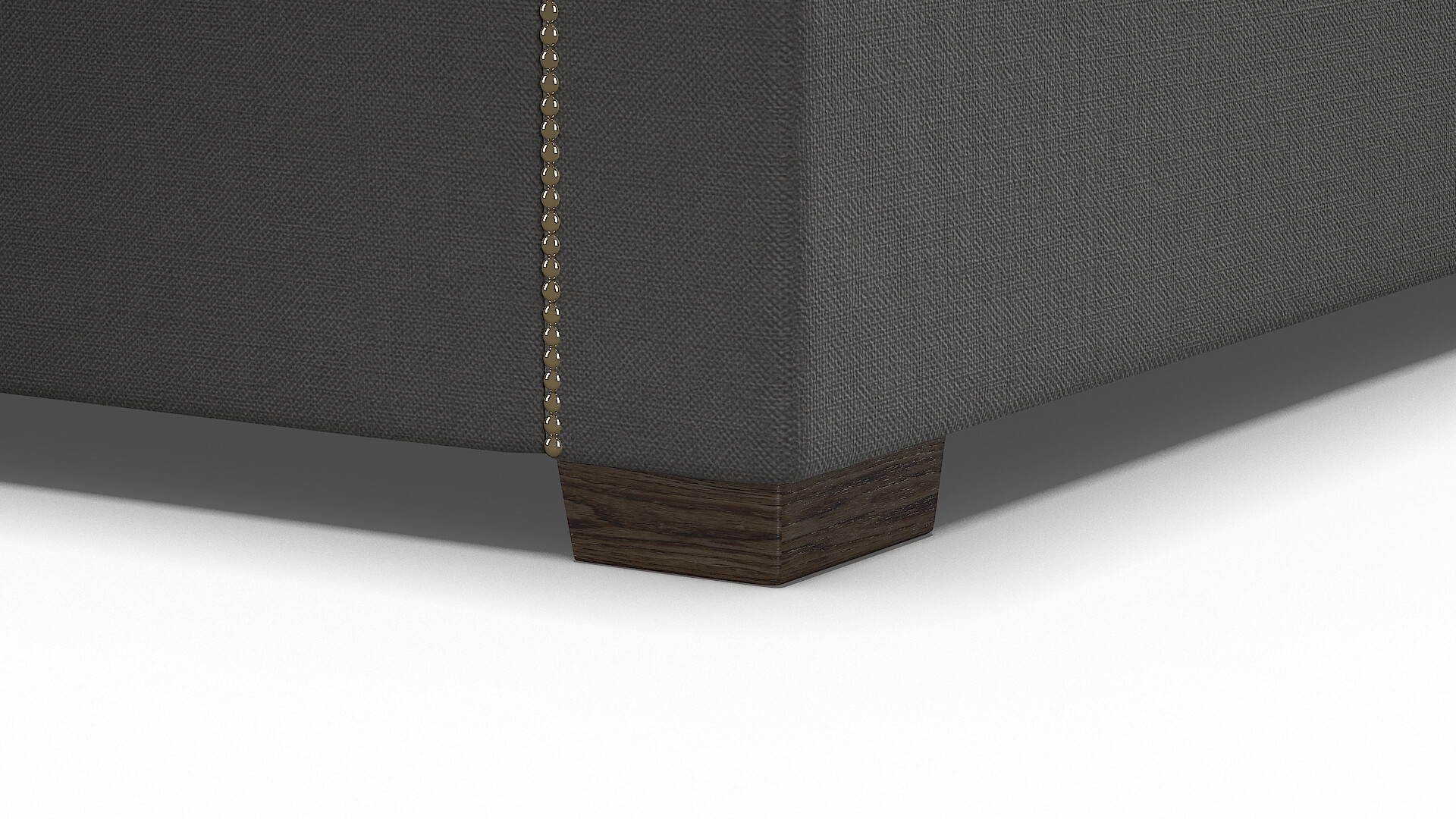 Maya Rocket Charcoal Bed Leg