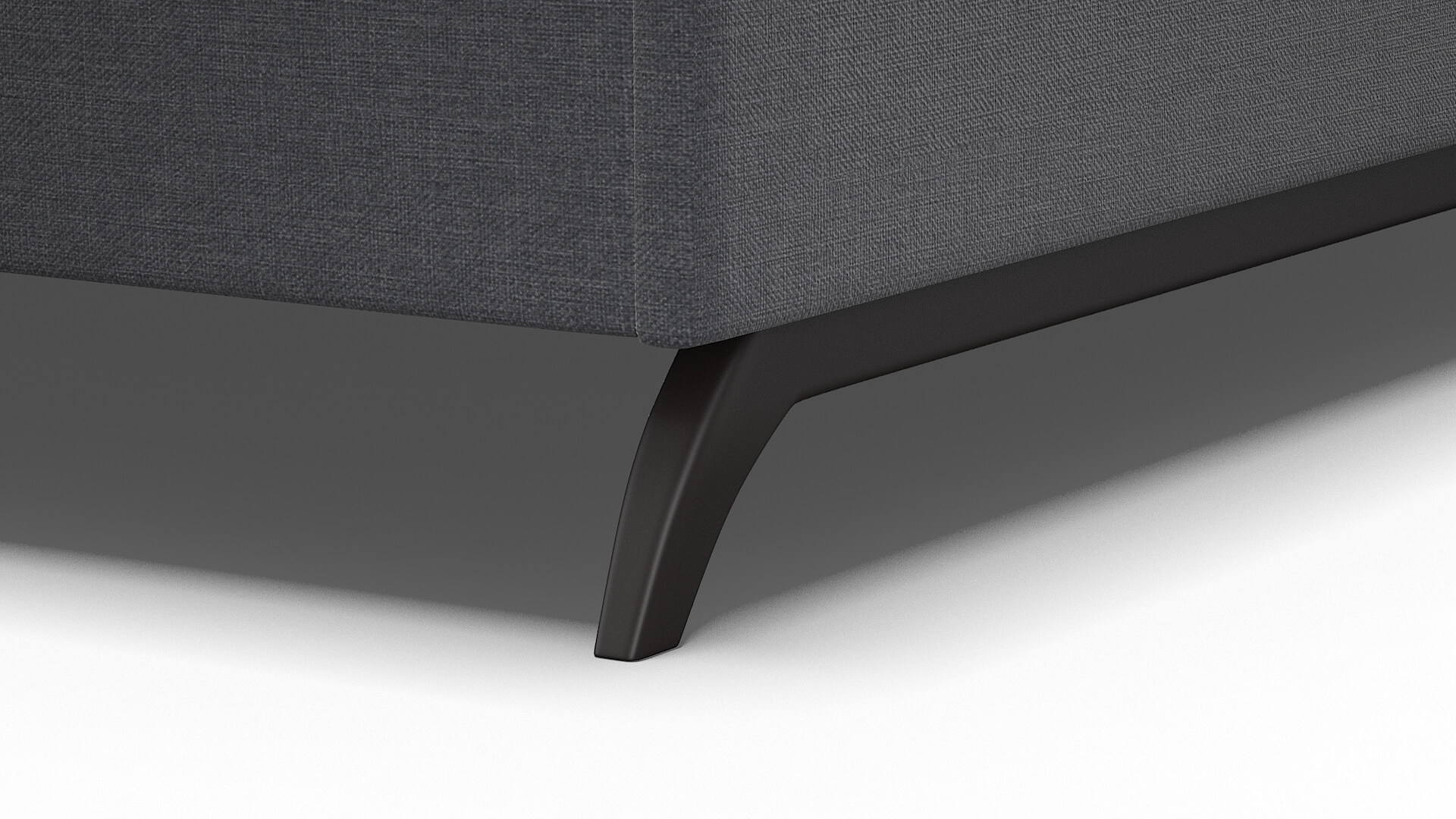 Meliano Notion Graphite Bed Leg