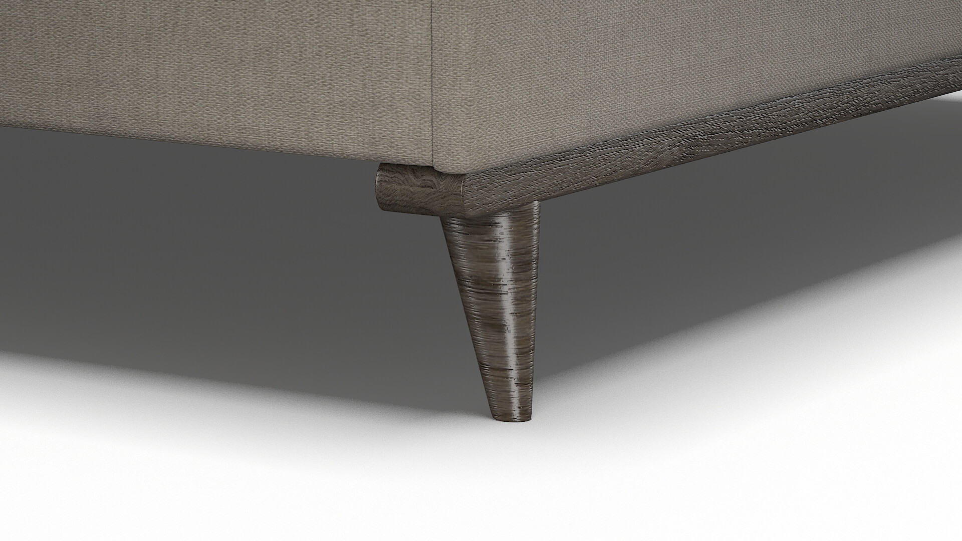 Mia Derby Linen Bed Leg