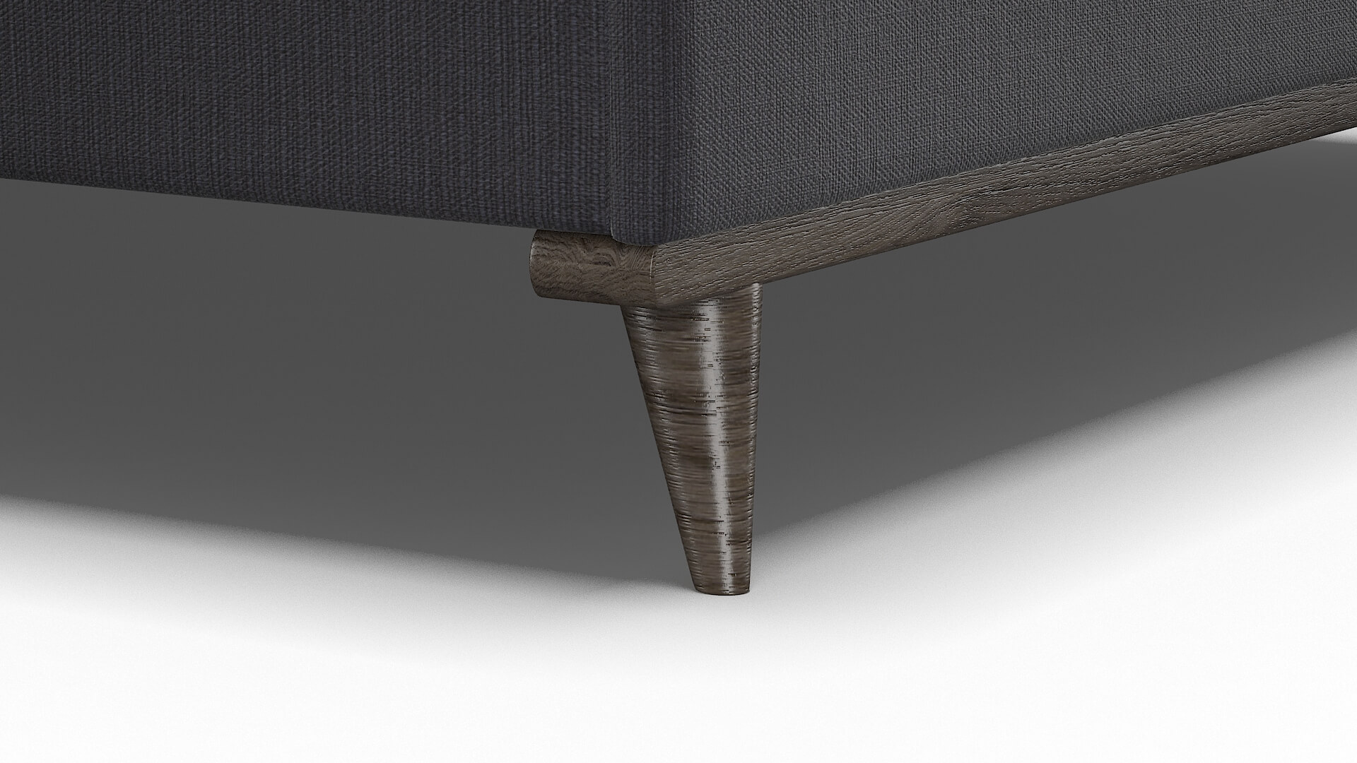 Mia Parker Charcoal Bed Leg