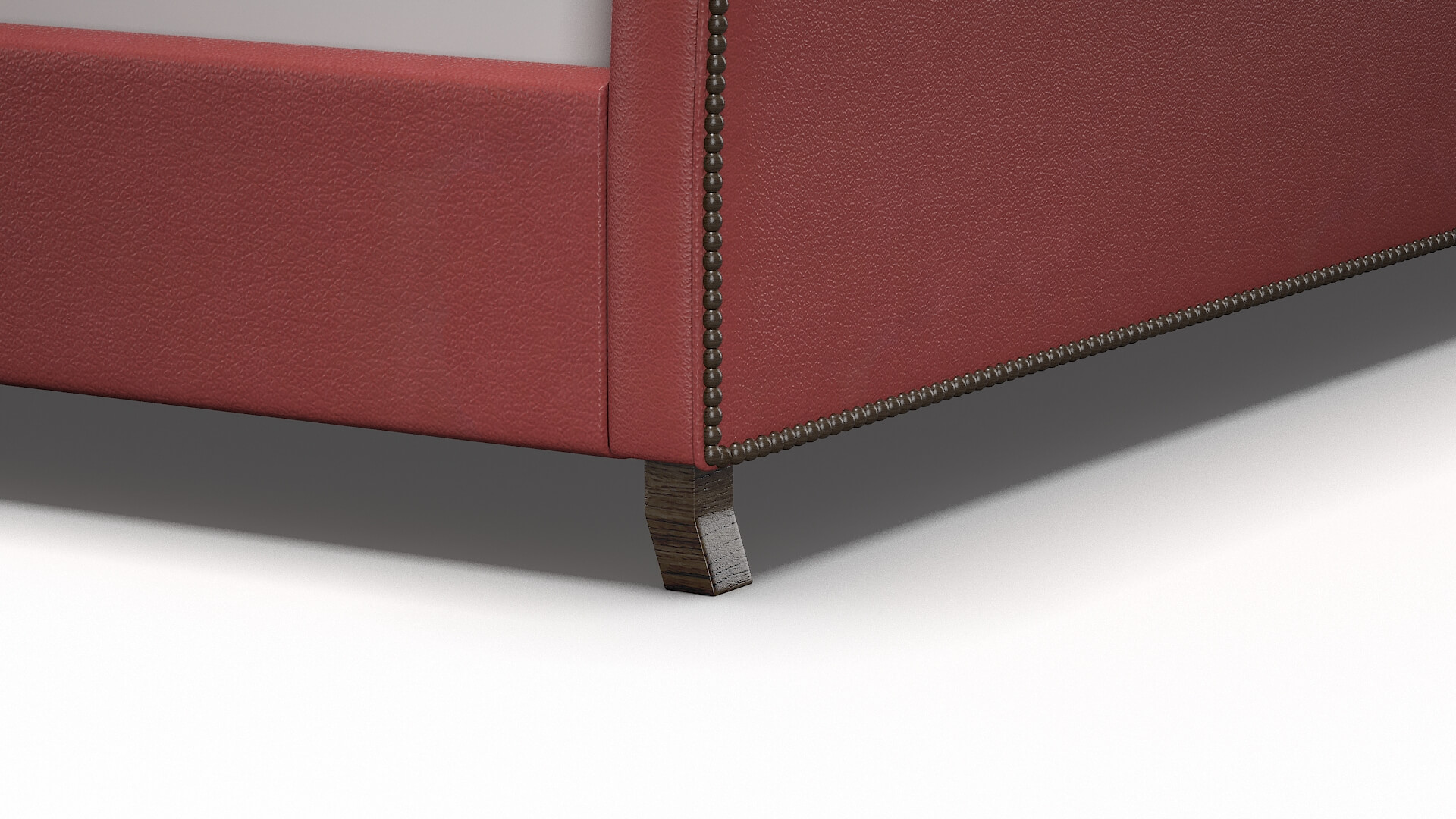 Prato Dillion Cordovan Bed Leg