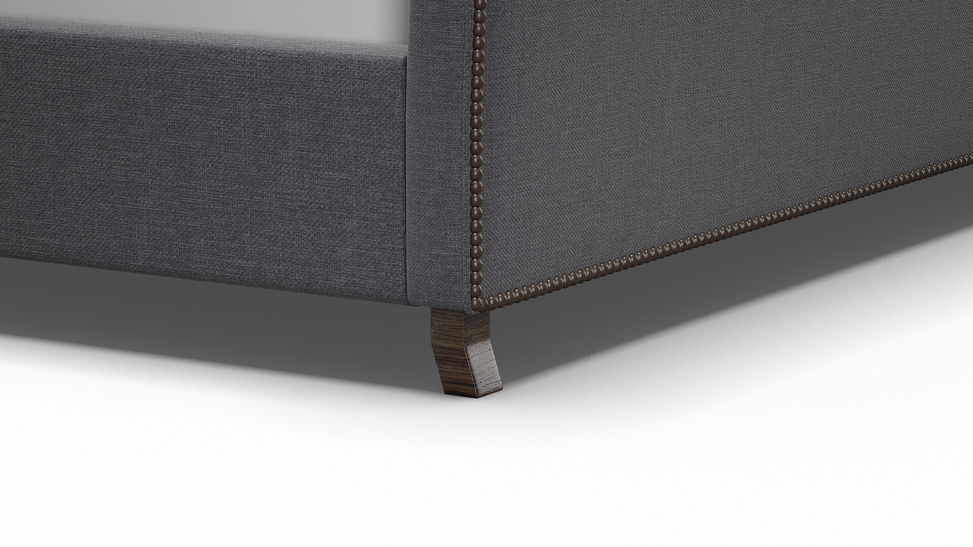 Prato Notion Graphite Bed Leg