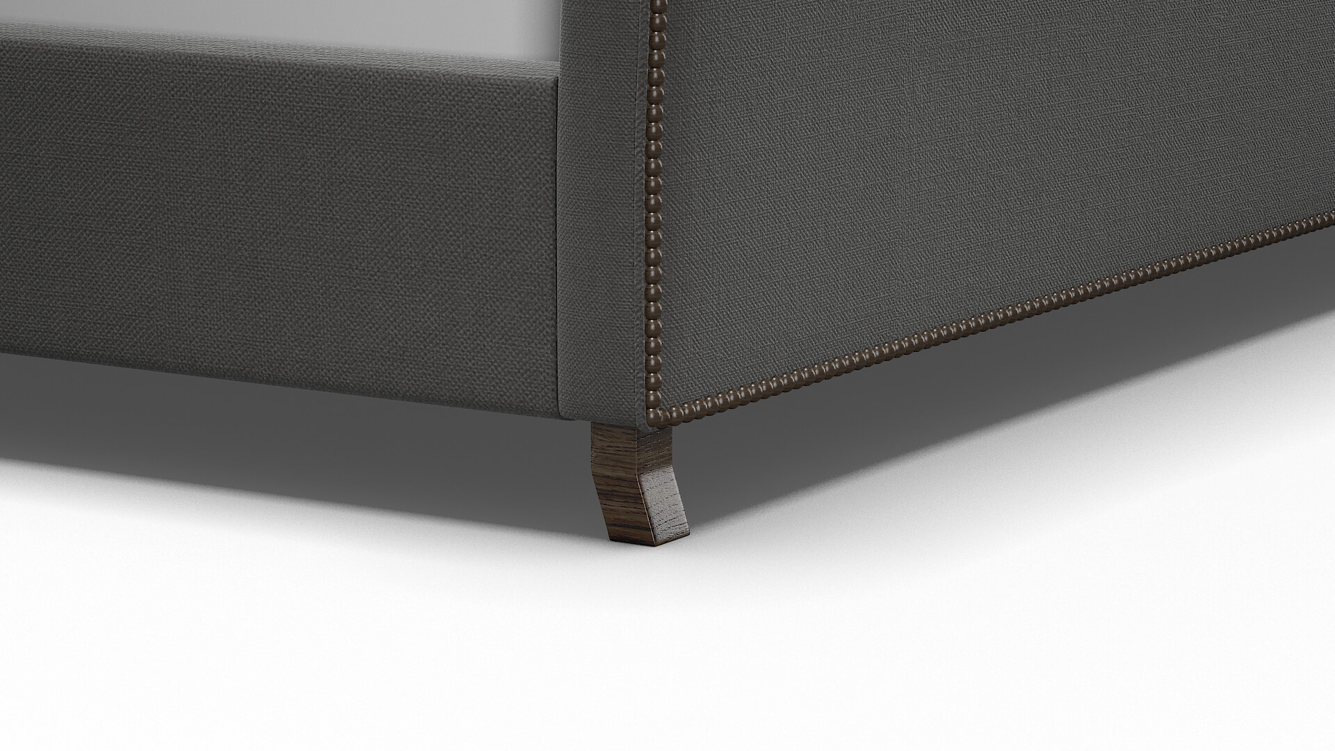 Prato Rocket Charcoal Bed Leg