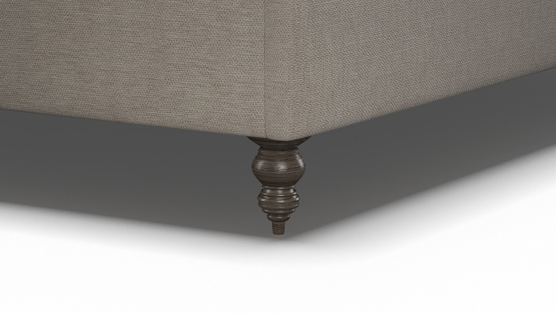 Remy Derby Linen Bed Leg