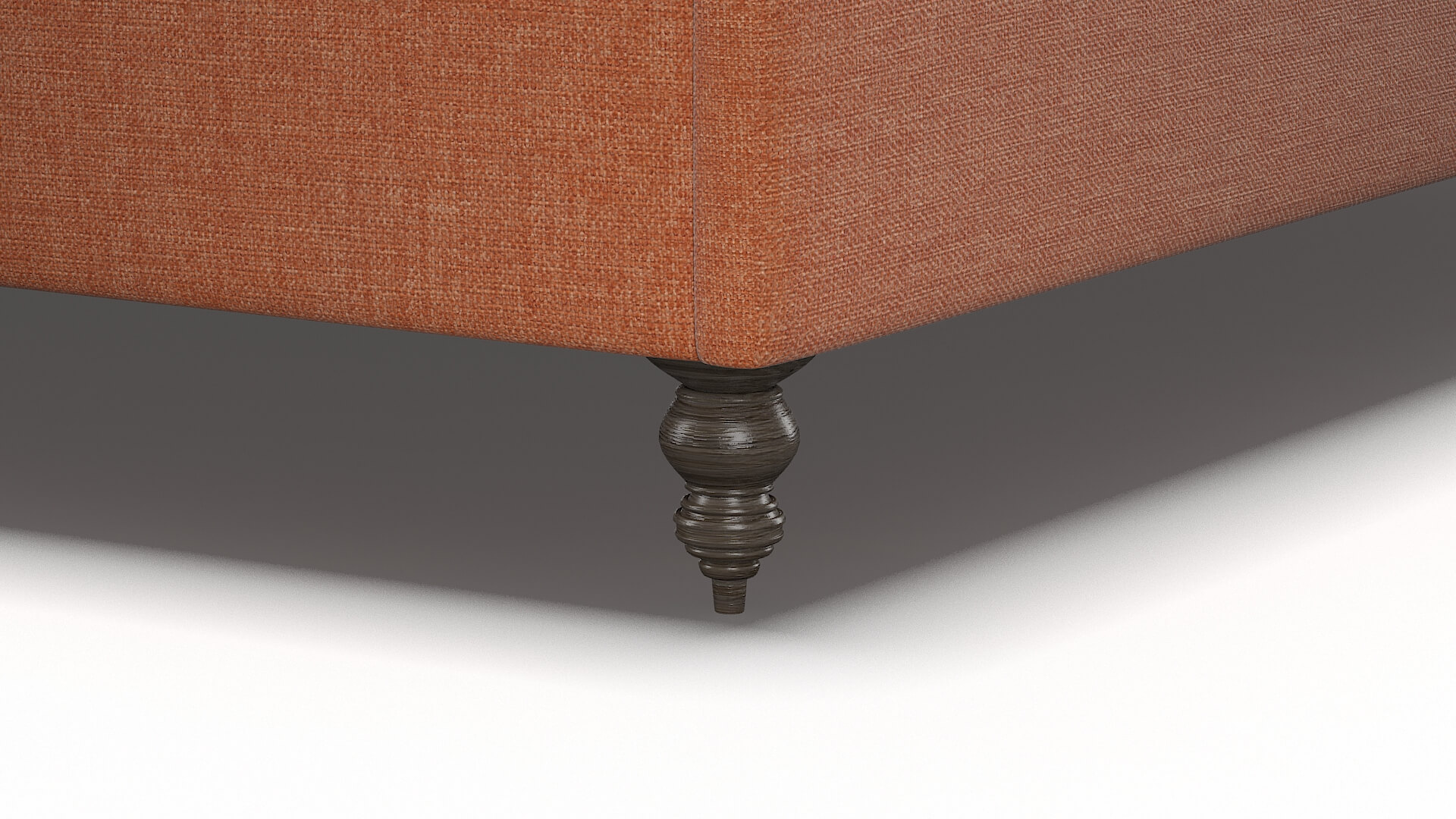 Remy Durham Tangerine Bed Leg