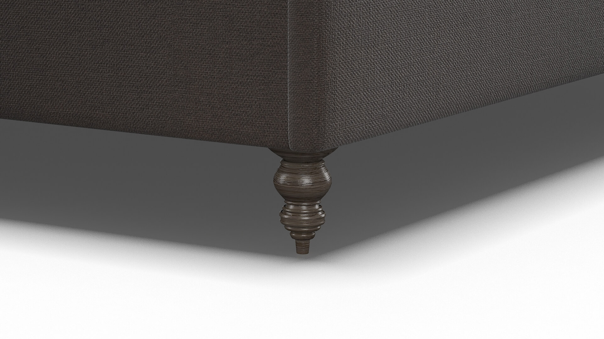 Remy Naples Graphite Bed Leg
