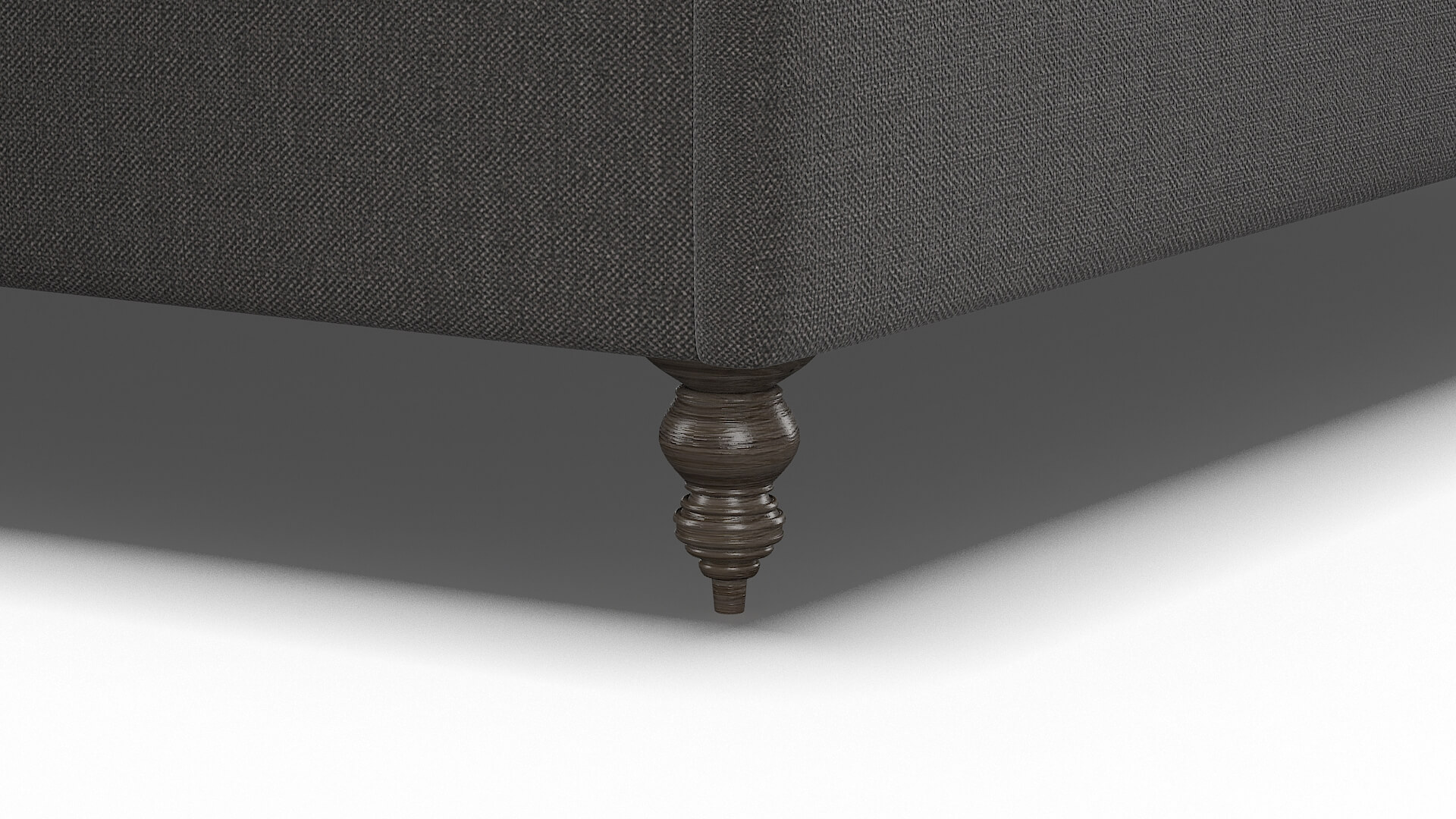 Remy Oscar Grey Bed Leg