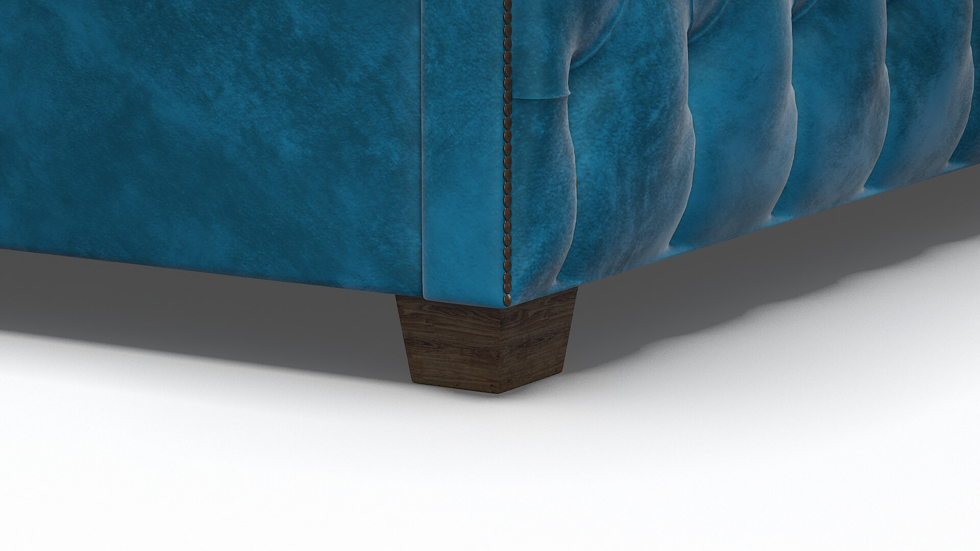 Rimini Buzz Teal Bed Leg