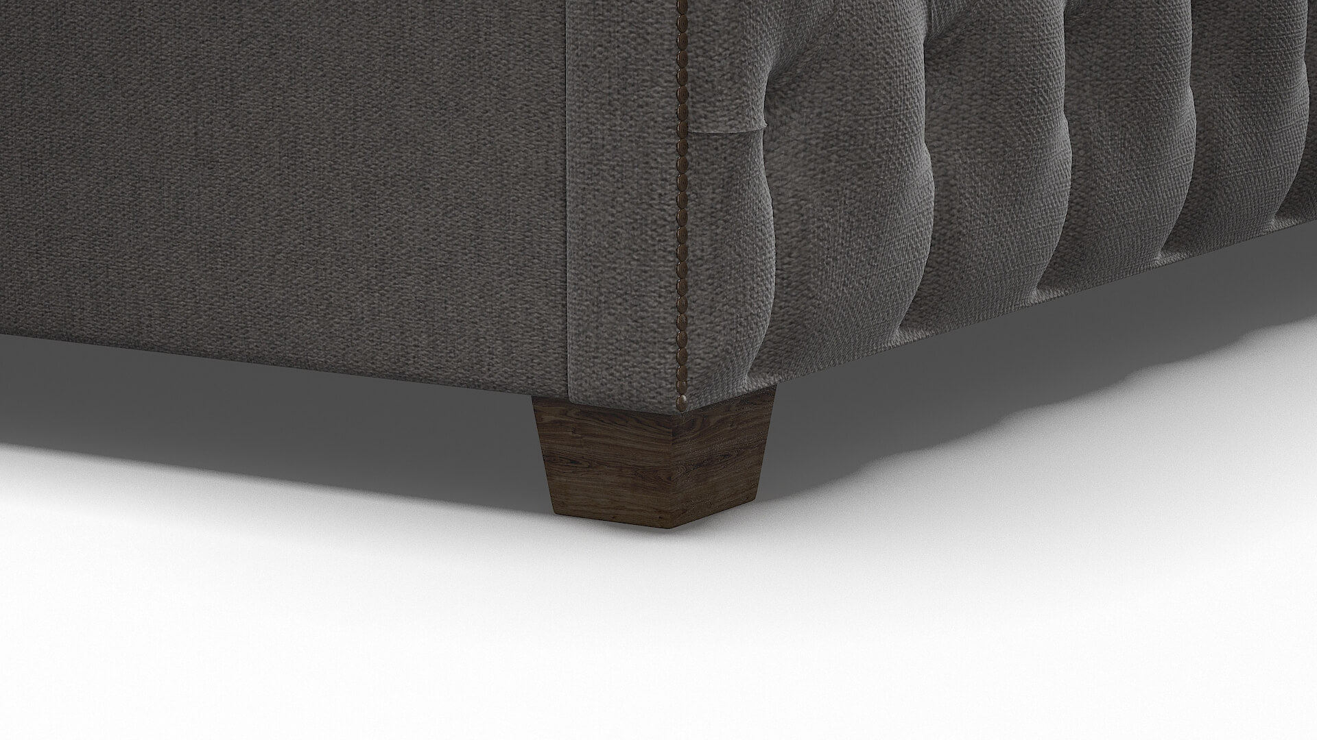 Rimini Cosmo Charcoal Bed Leg