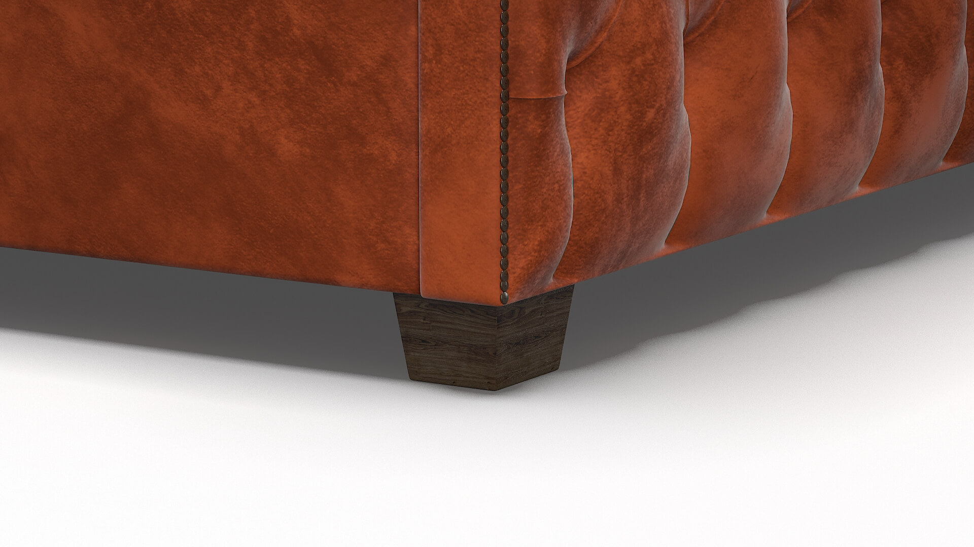 Rimini Loft Copper Bed Leg