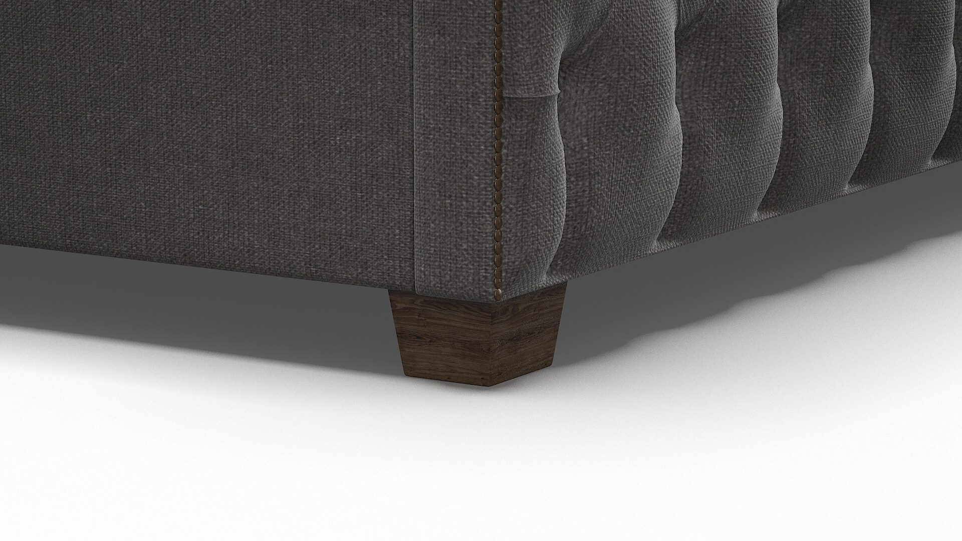 Rimini Sasha Grey Bed Leg