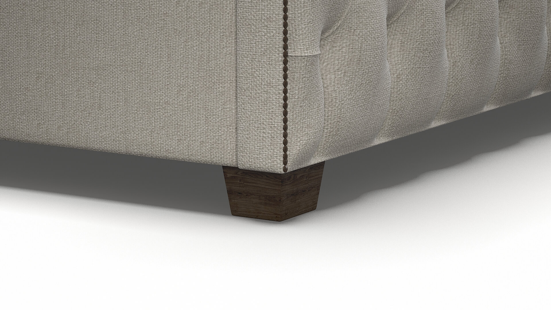 Rimini Sasha Linen Bed Leg
