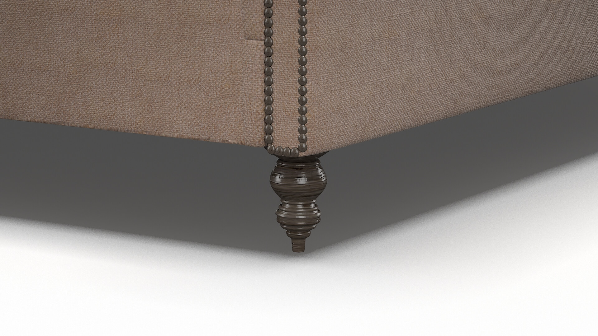 Sophia Bella Pewter Bed Leg