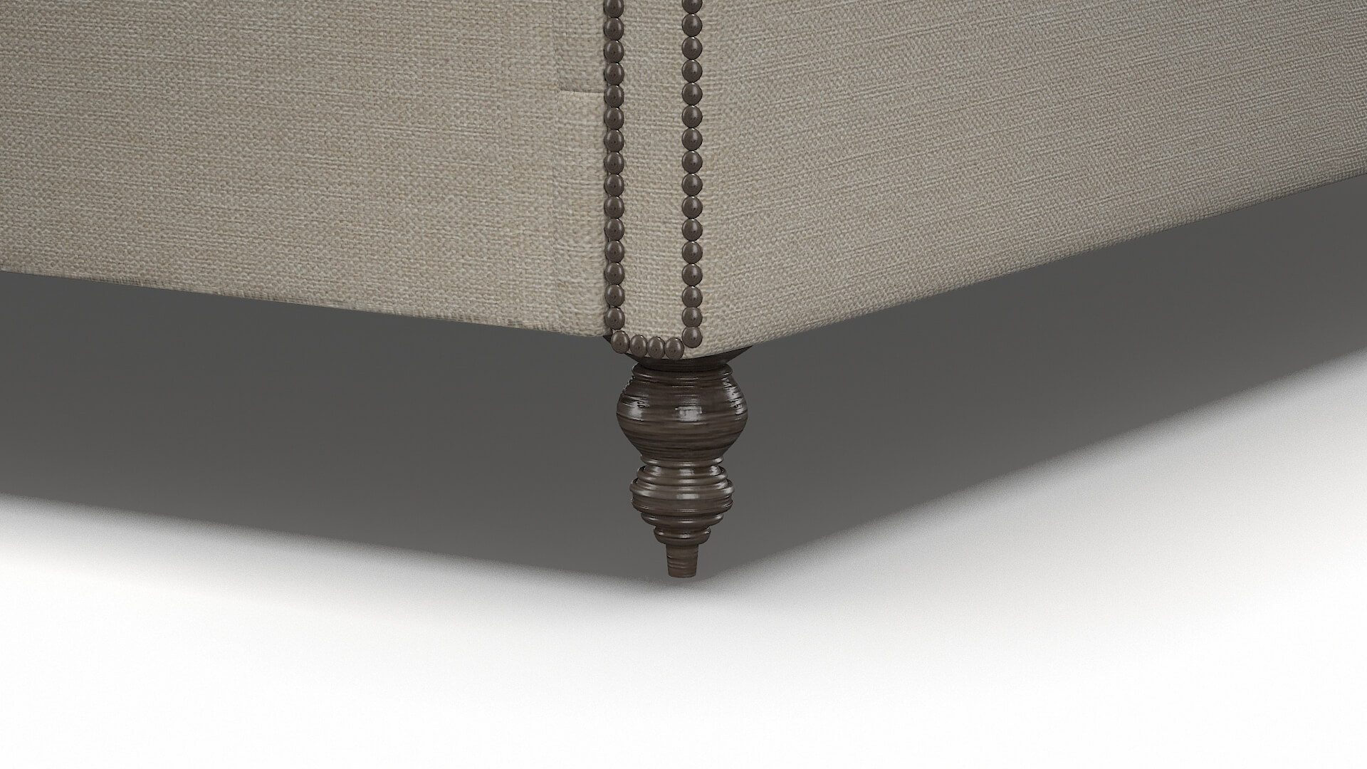 Sophia Keylargo Almond Bed Leg