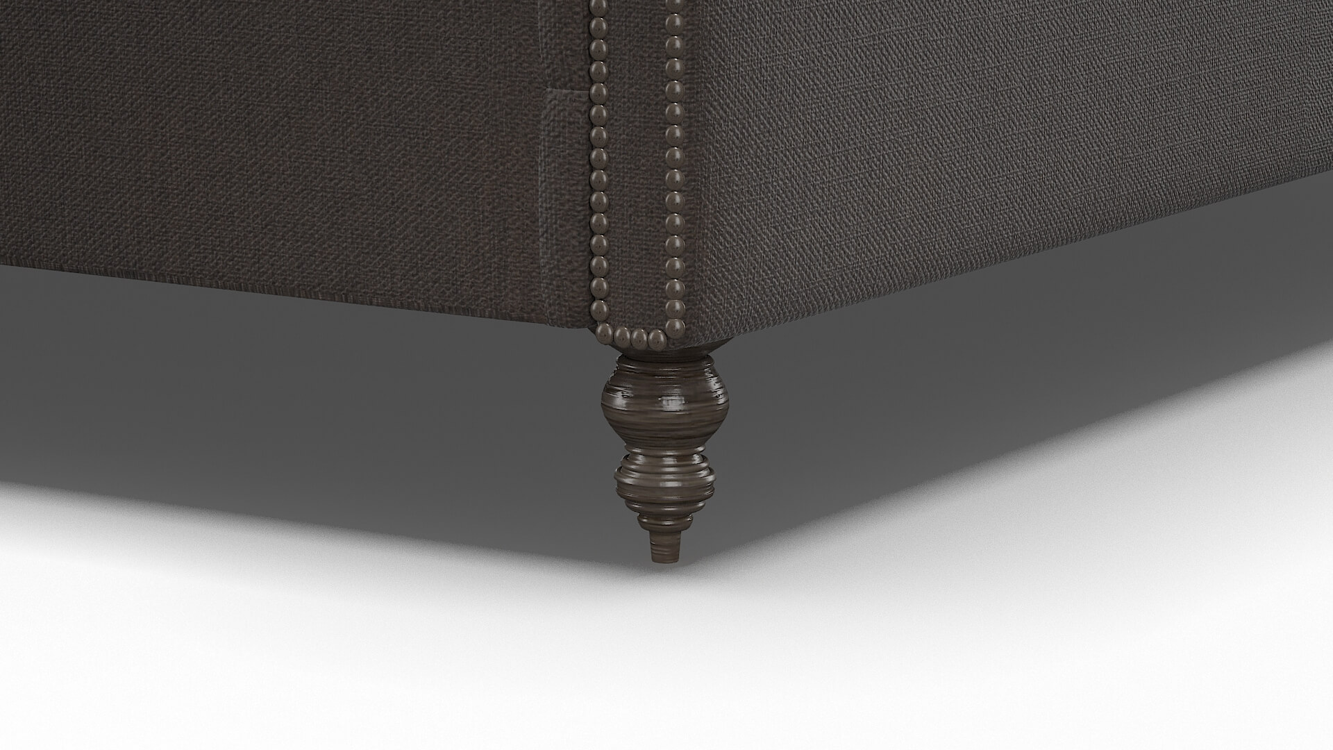 Sophia Naples Graphite Bed Leg