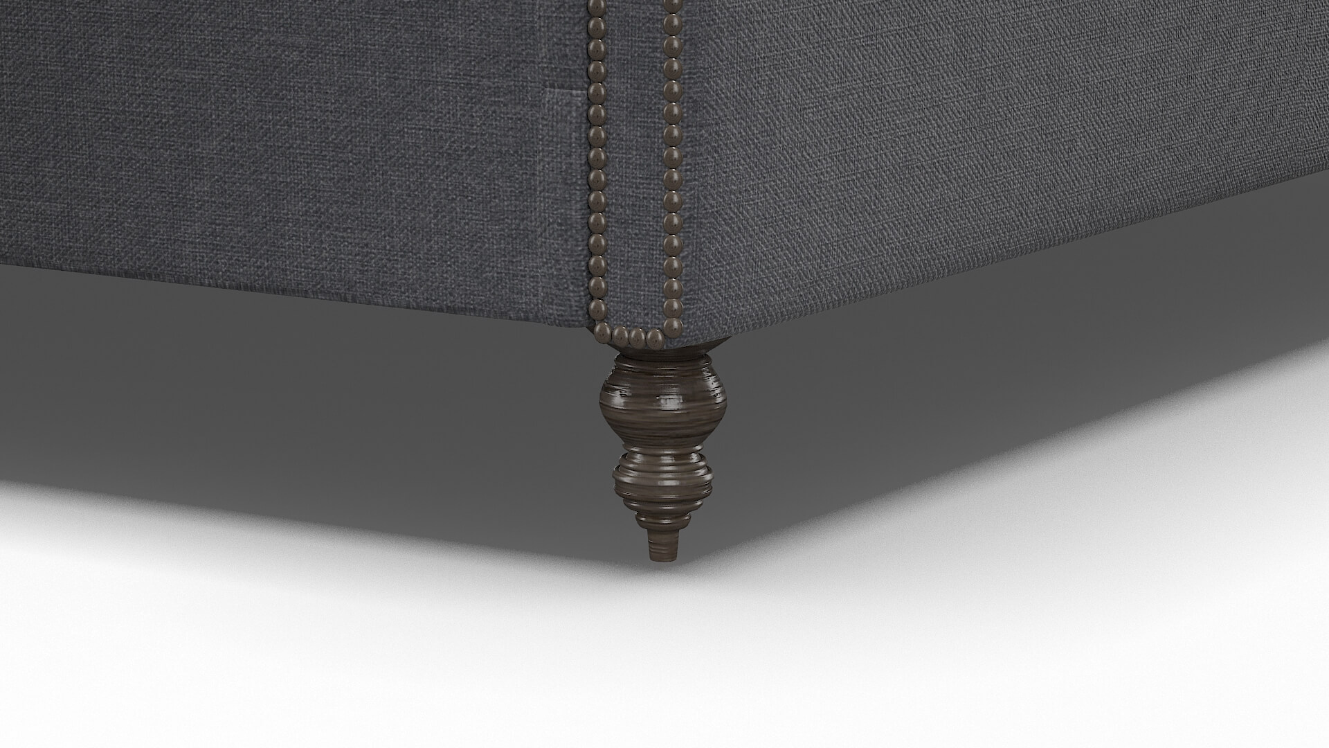 Sophia Notion Graphite Bed Leg