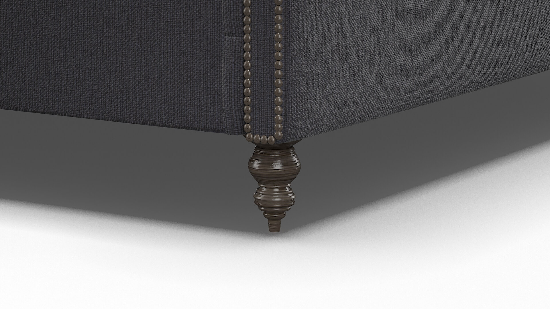 Sophia Parker Charcoal Bed Leg