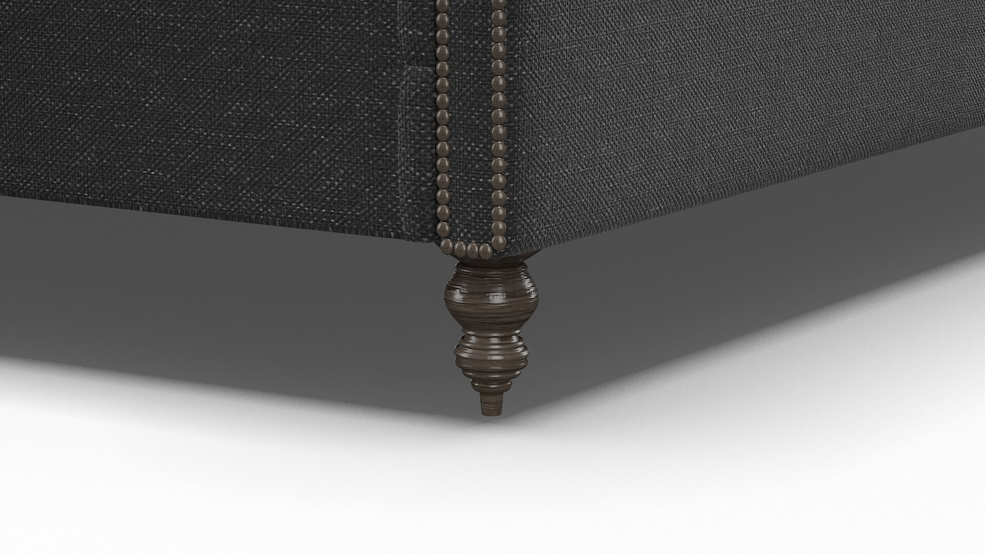 Sophia Phoenix Charcoal Bed Leg