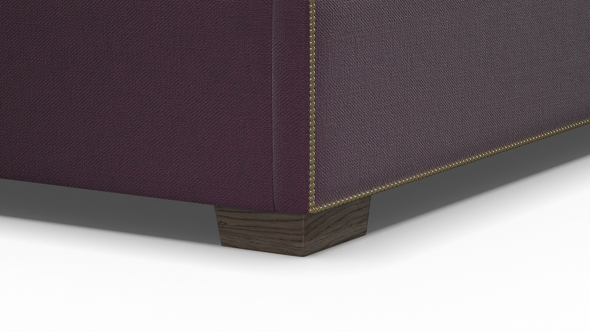 Talia Bella Aubergine Bed Leg