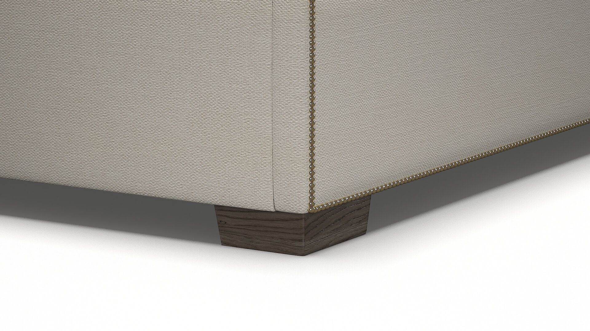 Talia Bungalow Ivory Bed Leg