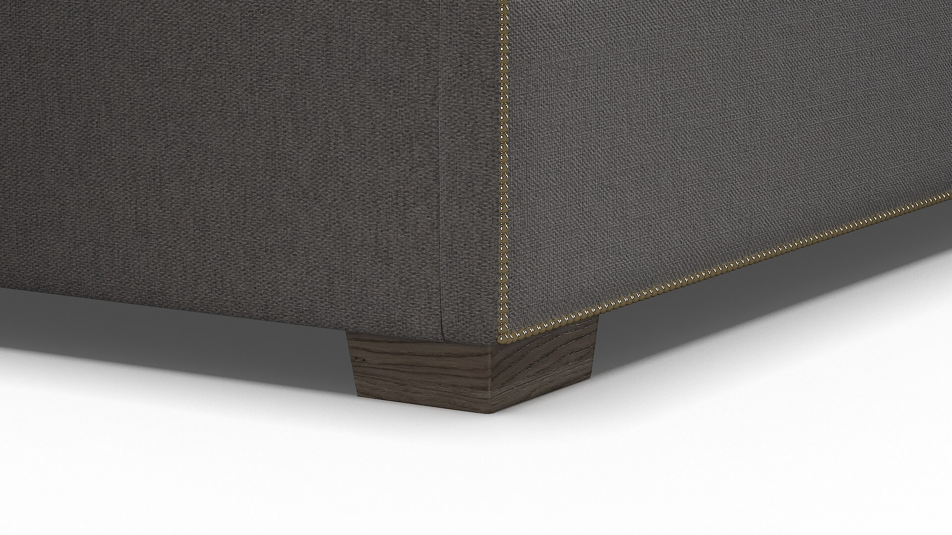 Talia Cosmo Charcoal Bed Leg