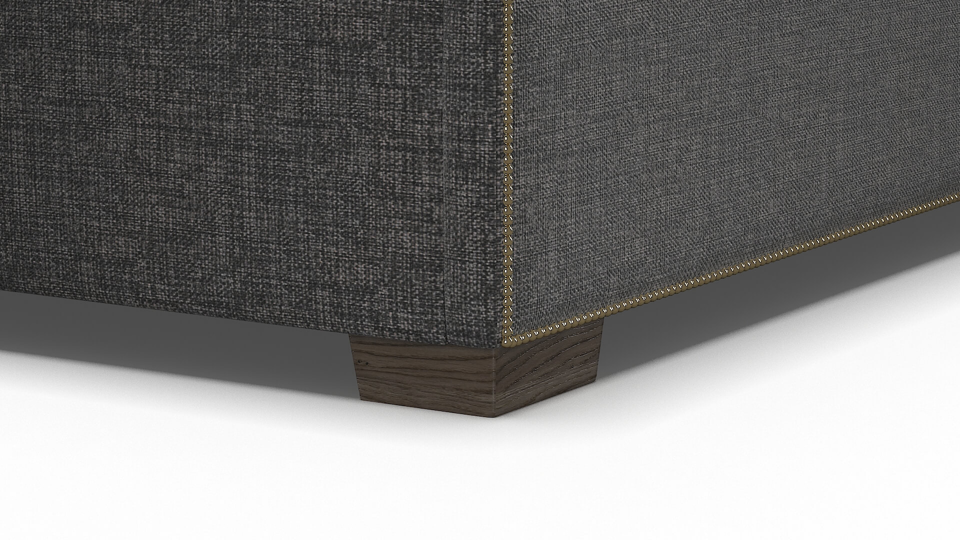 Talia Insight Charcoal Bed Leg