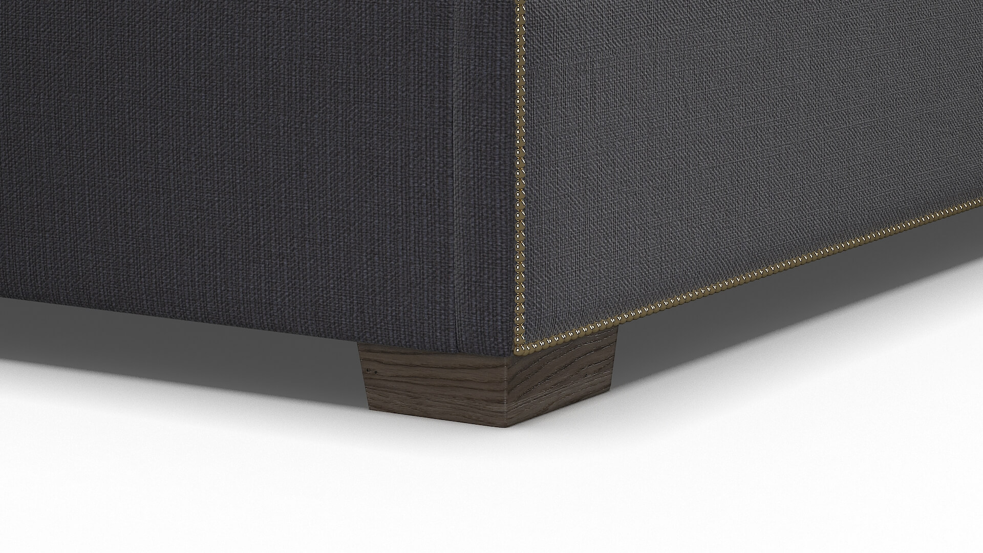 Talia Parker Charcoal Bed Leg