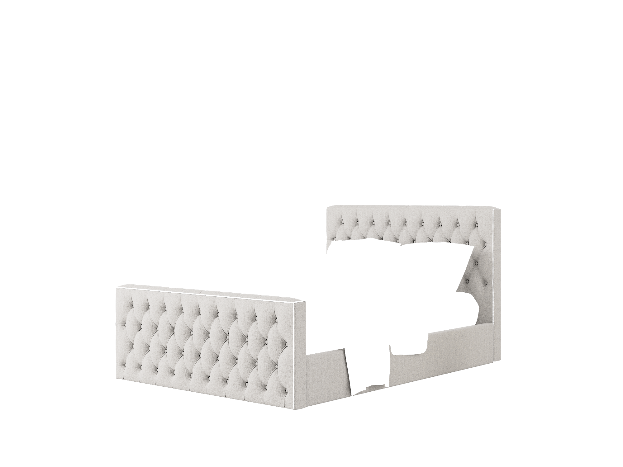 Aida Prime Ash Bed Queen Room Texture