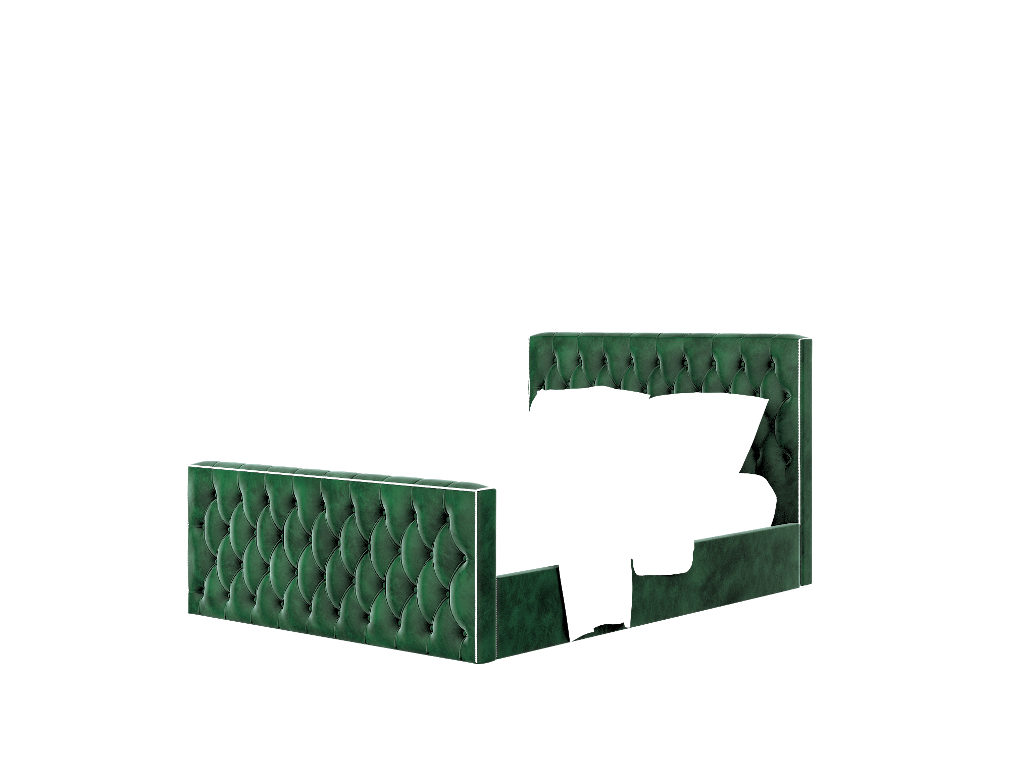 Aida Royale Evergreen Bed Queen Room Texture