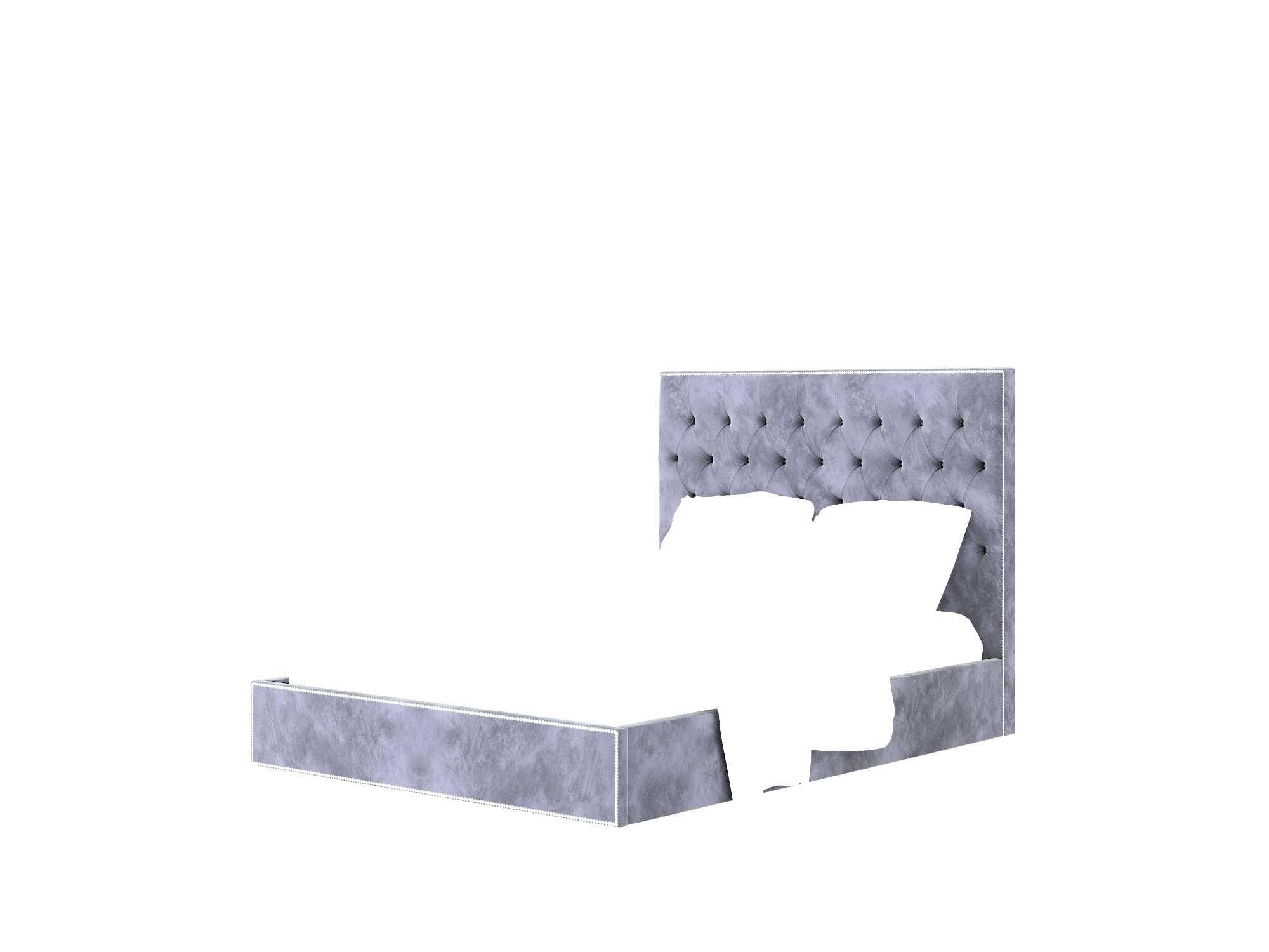 Bellezza Buzz Coal Bed Queen Room Texture