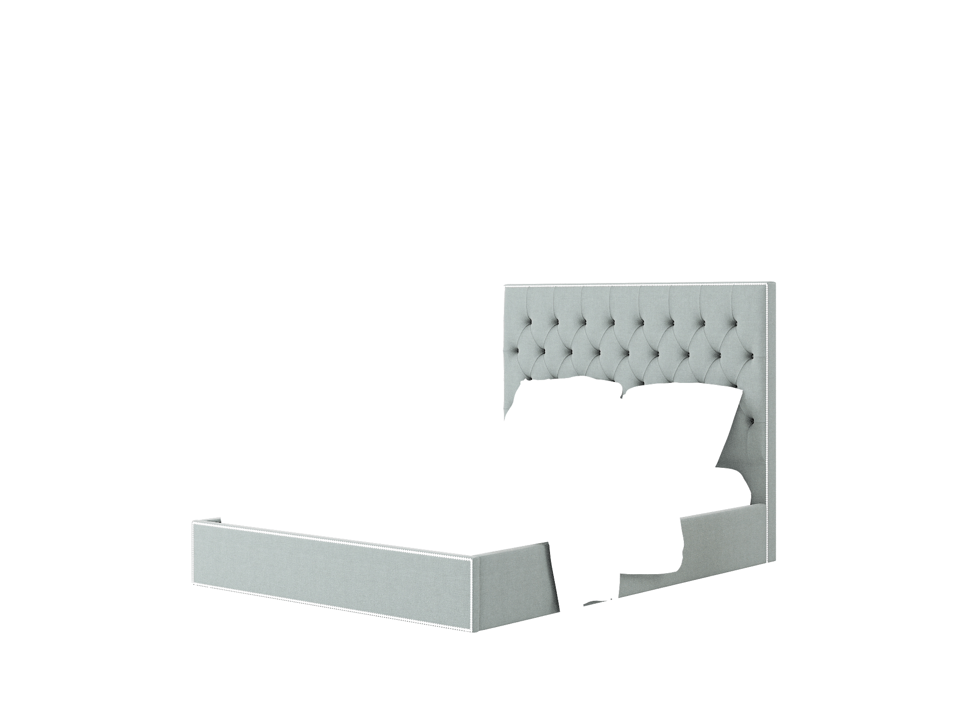 Bellezza Oakley Baltic Bed Queen Room Texture