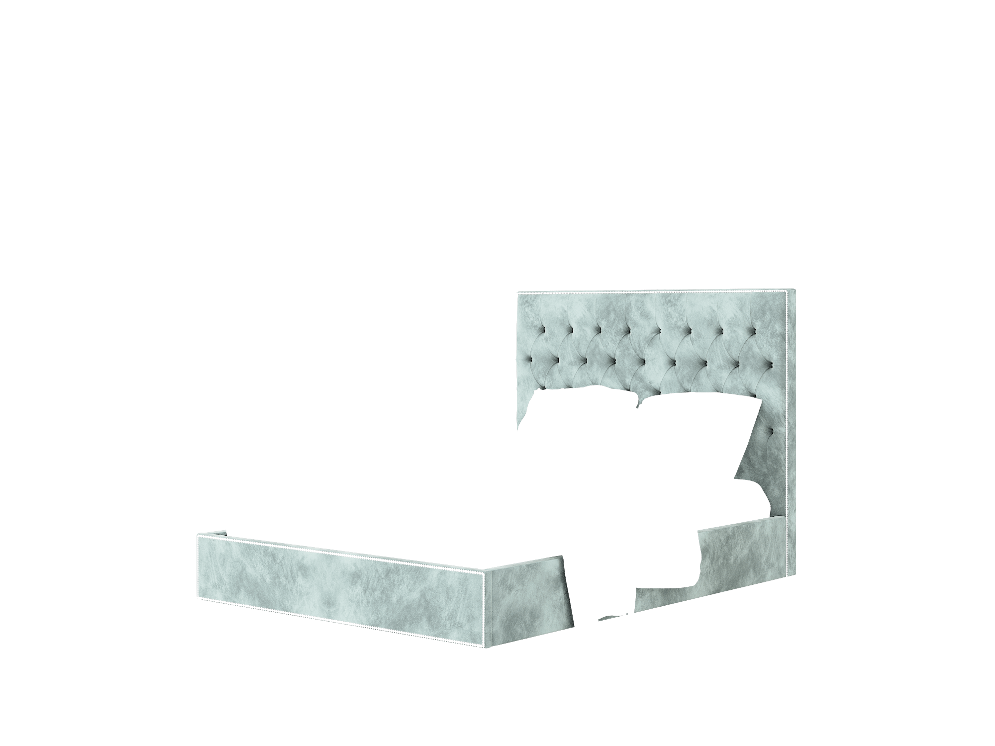 Bellezza Royale Cloud Bed Queen Room Texture